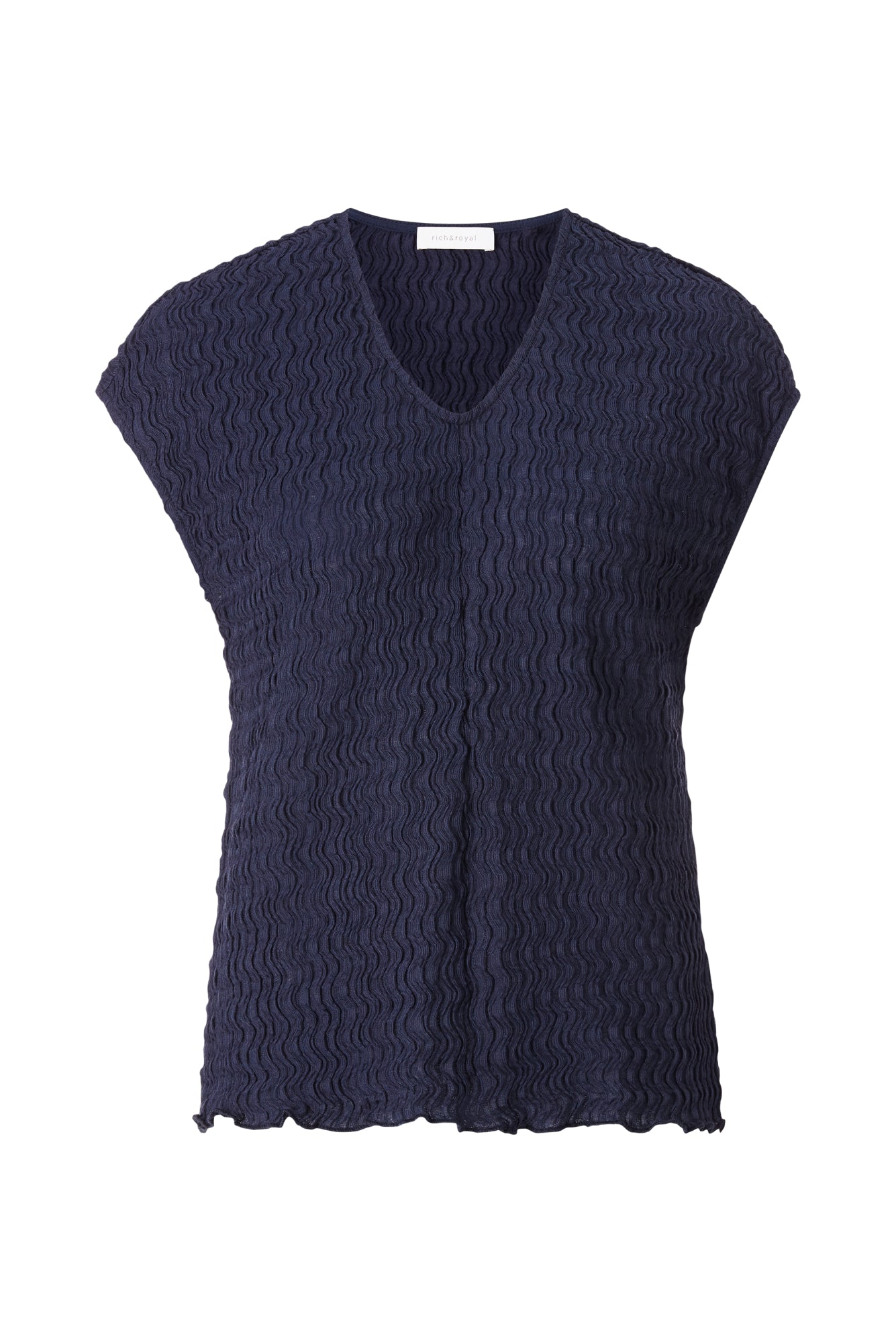 Rich & Royal Blusen dunkelblau