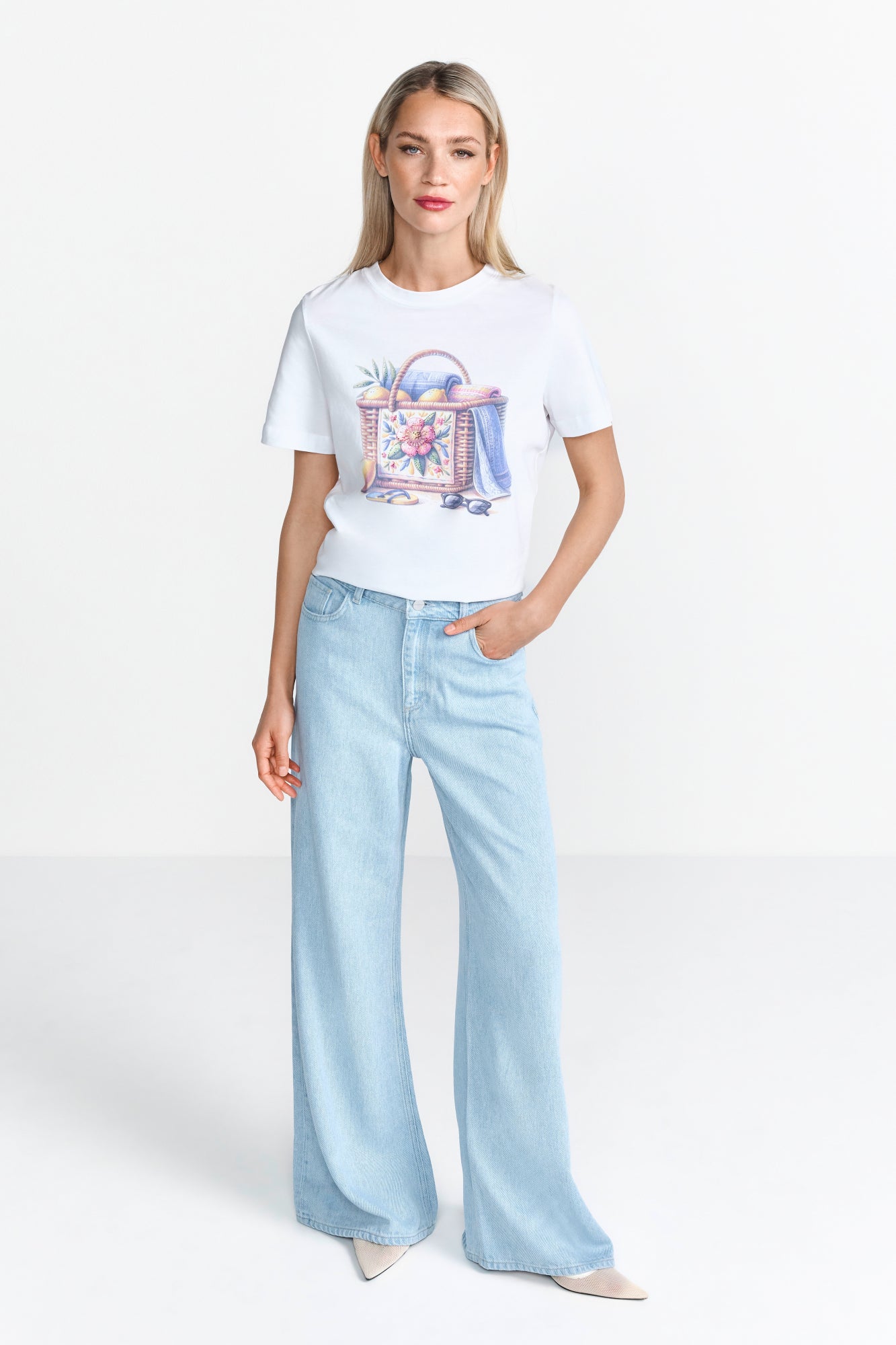 Rich & Royal T-Shirts weiß