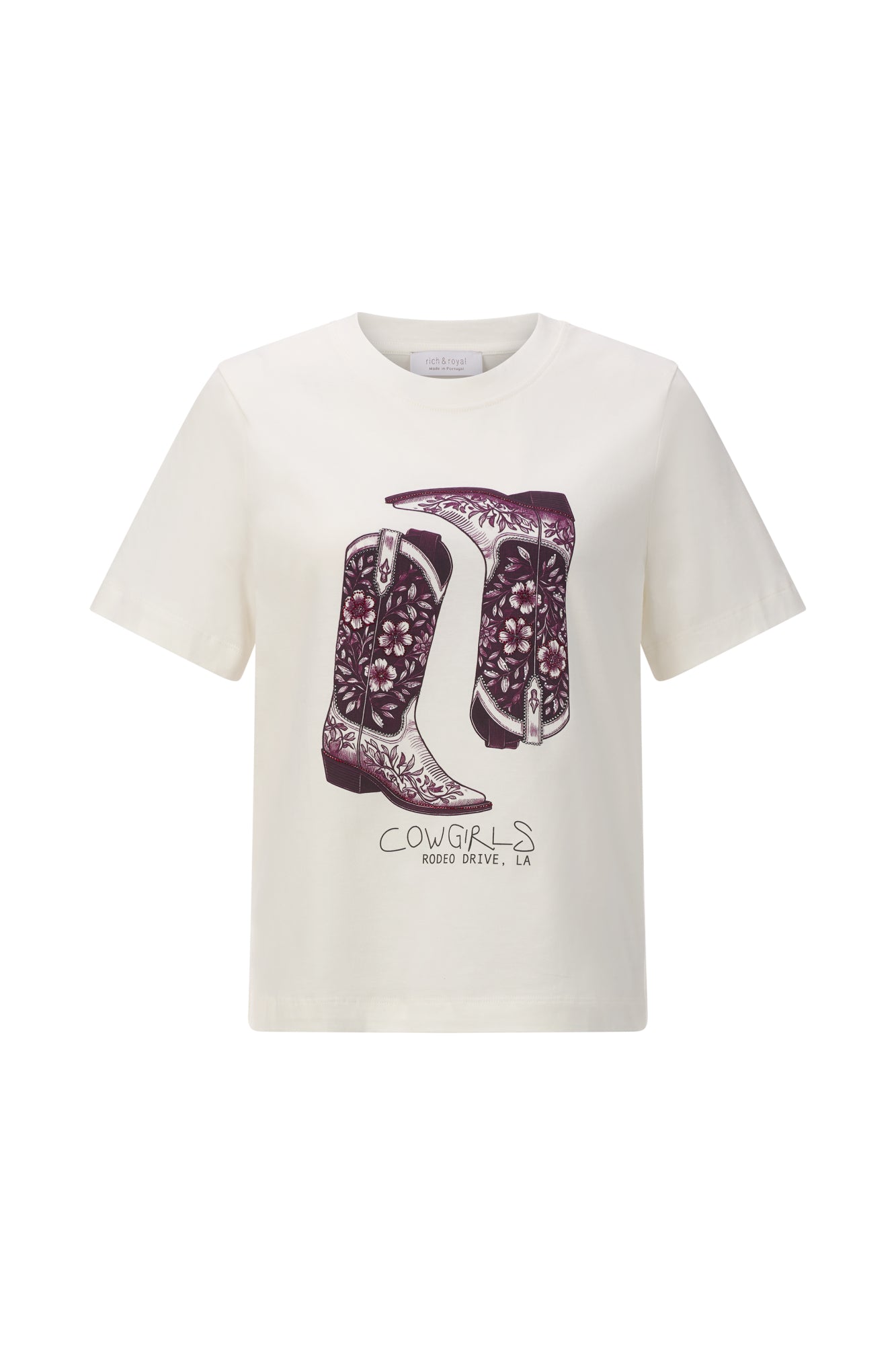 Rich & Royal T-Shirts weiß
