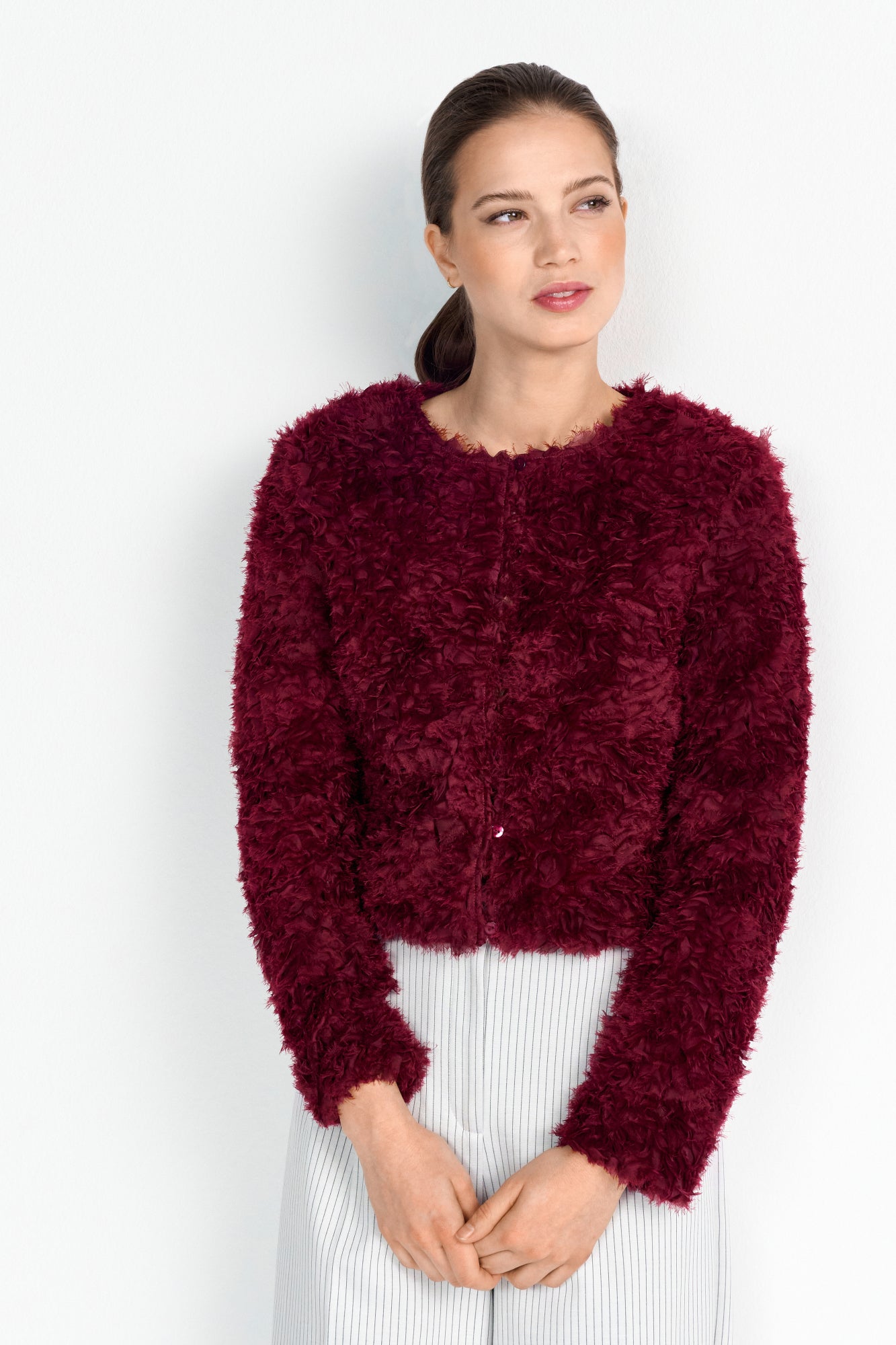 Rich & Royal Leichte Jacken  bordeaux