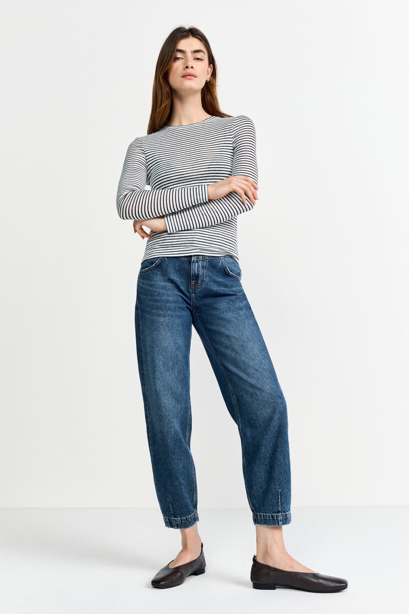 Rich & Royal Langarmshirts braun