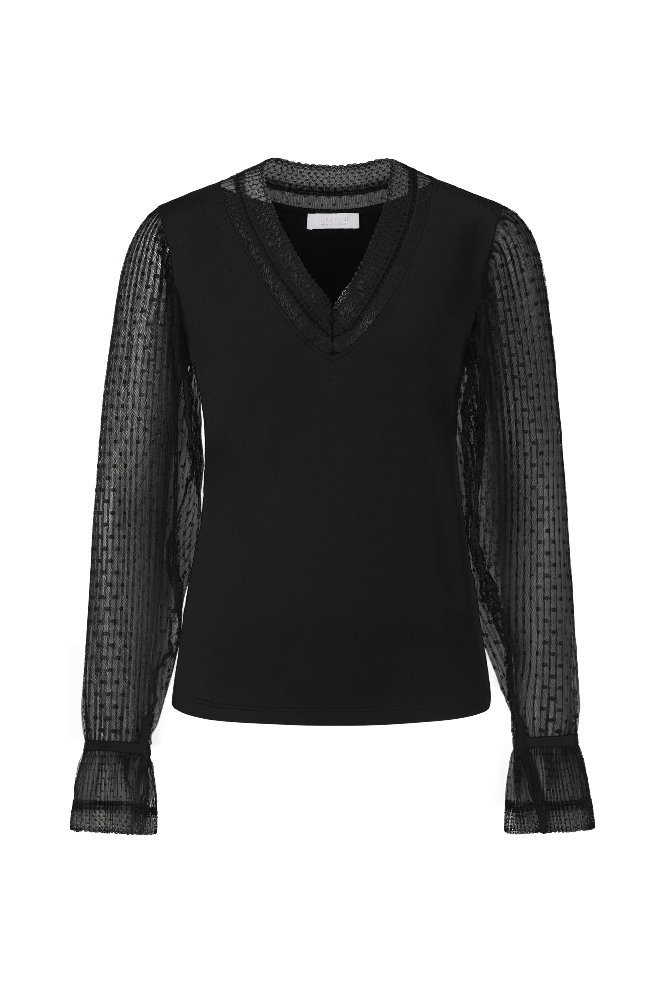 Rich & Royal Blusen schwarz