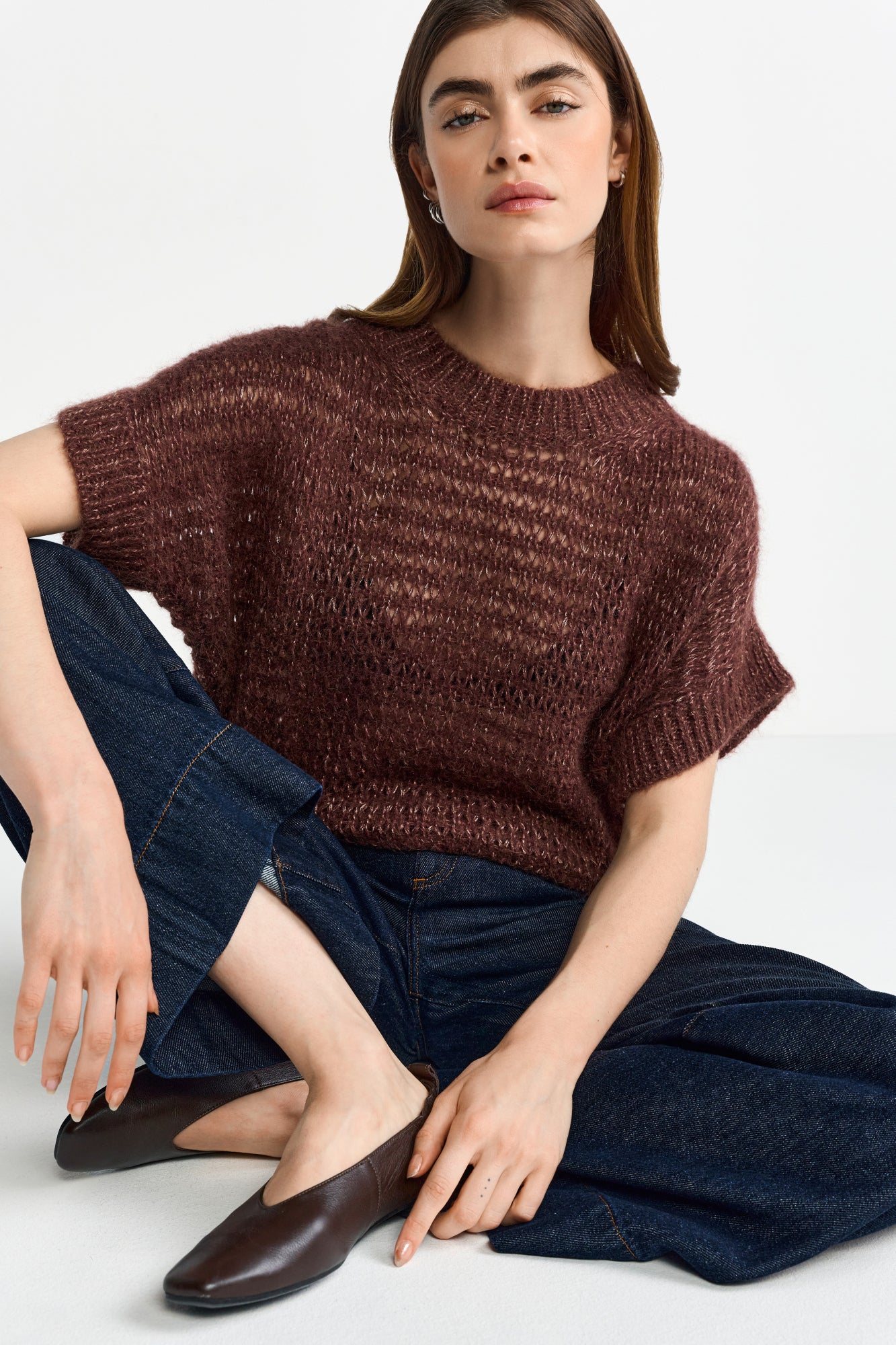 Rich & Royal Pullover braun