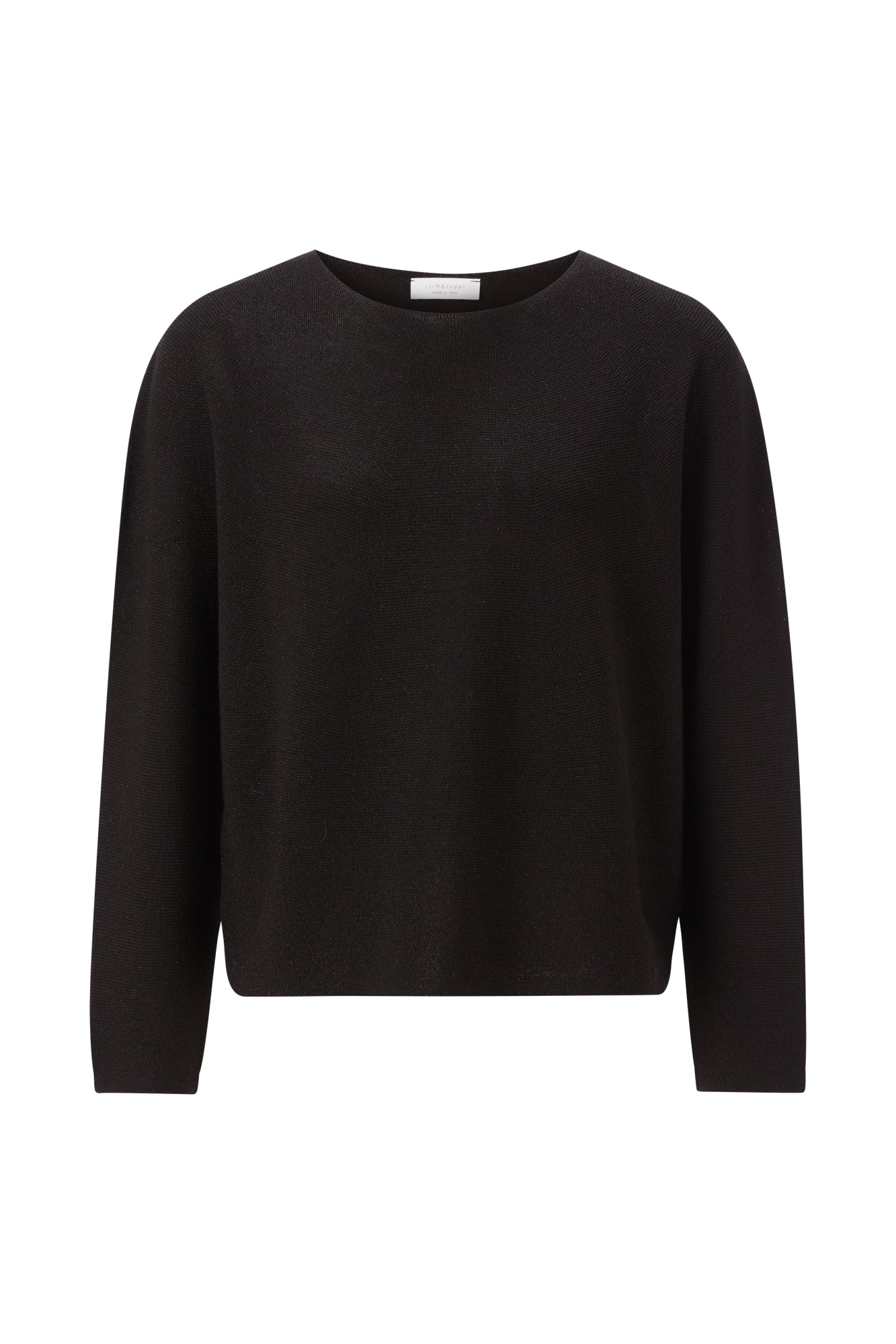 Rich & Royal Pullover schwarz