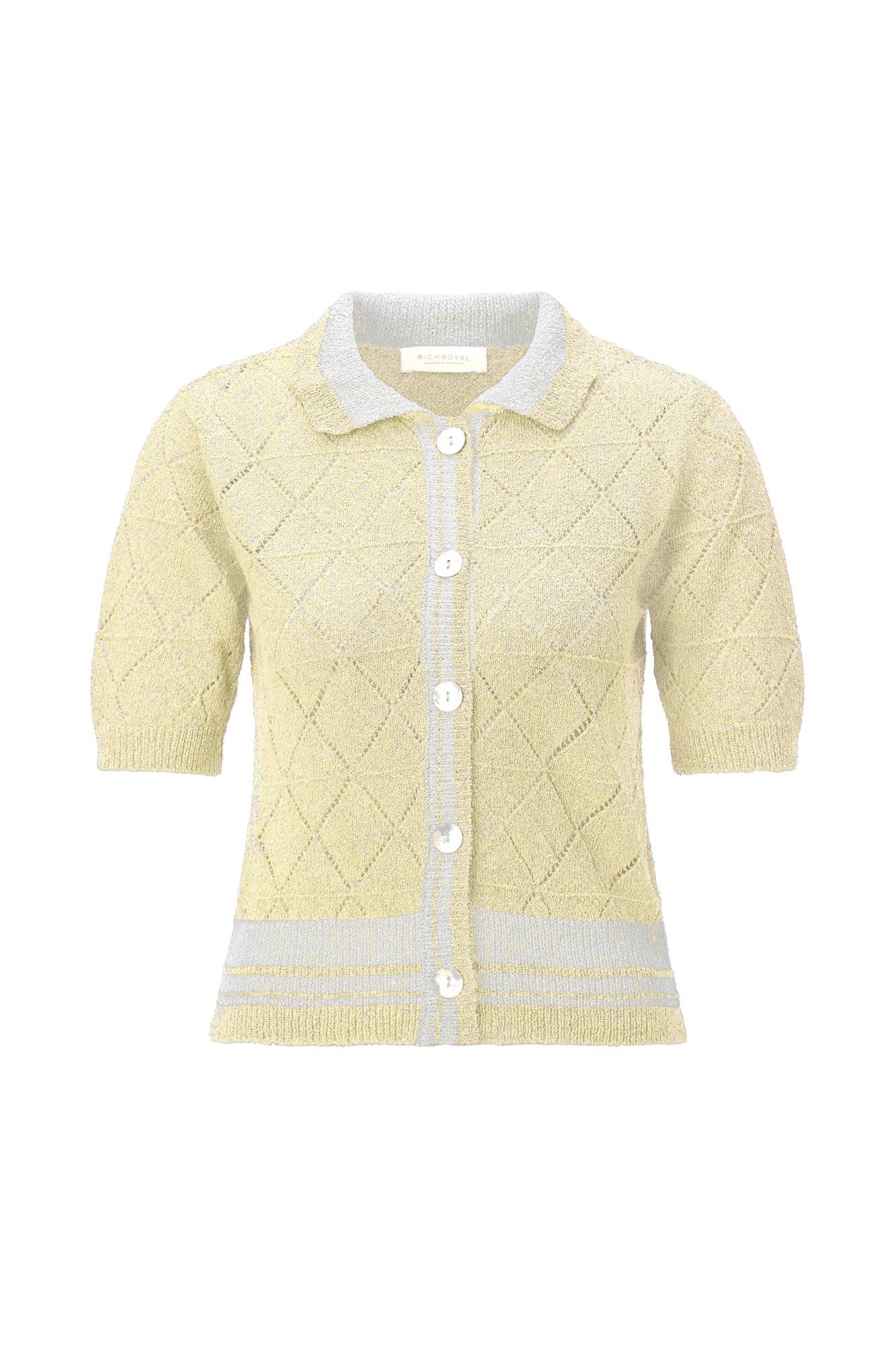 Rich & Royal Pullover gelb