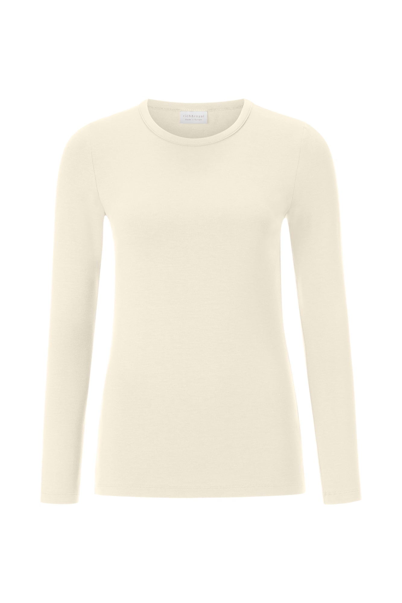 Rich & Royal Langarmshirts weiß