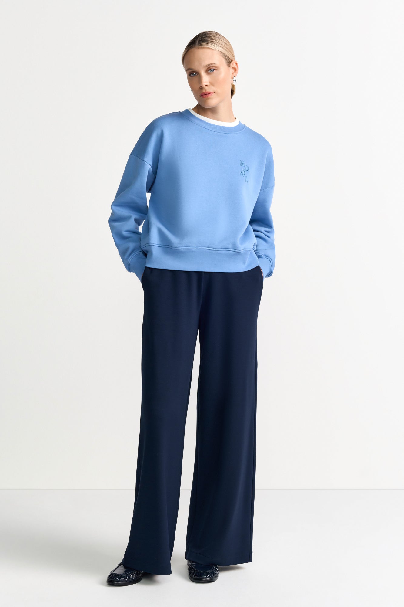 Rich & Royal Sweatshirts blau