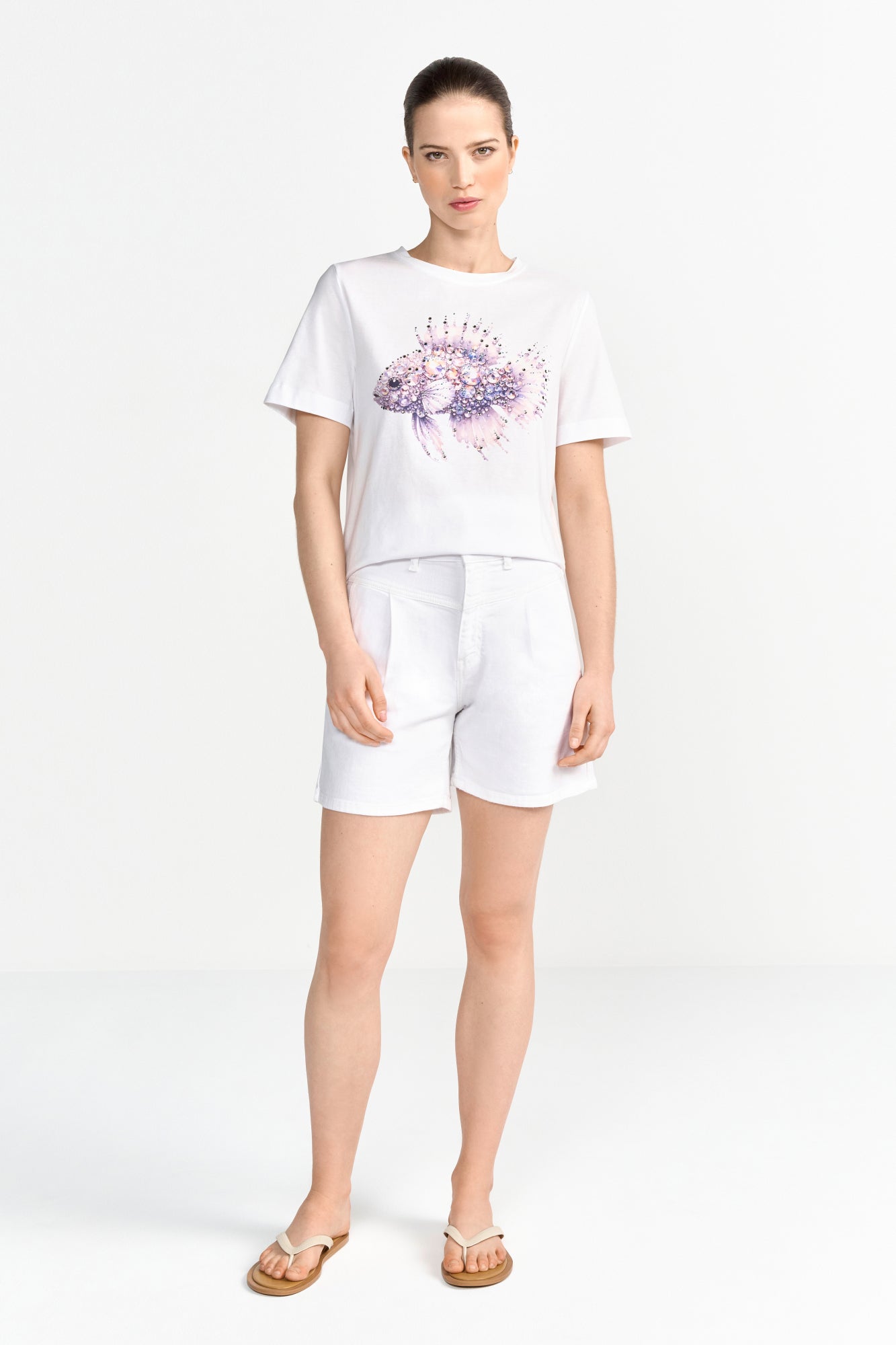 Rich & Royal T-Shirts weiß