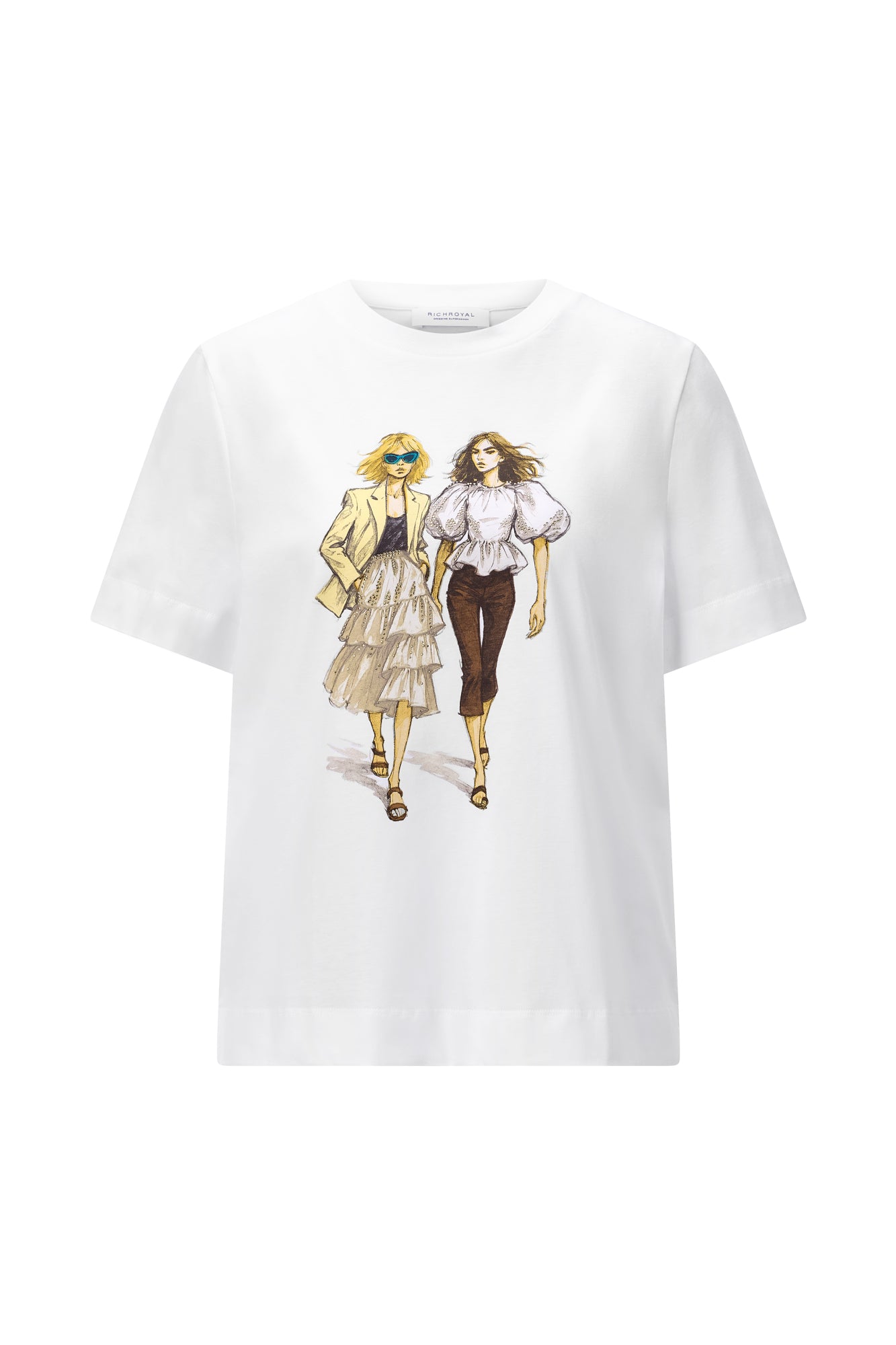 Rich & Royal T-Shirts weiß