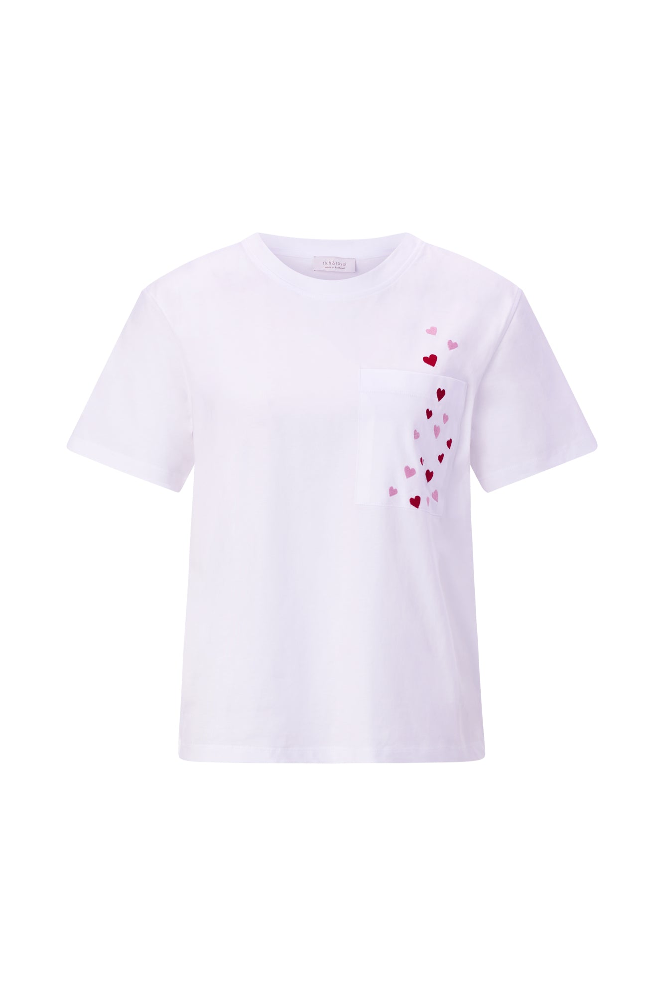 Rich & Royal T-Shirts weiß