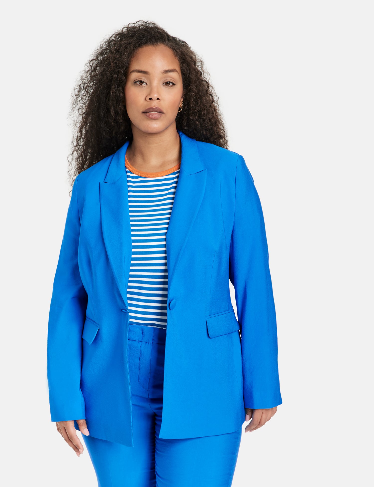 Samoon Blazer  blau