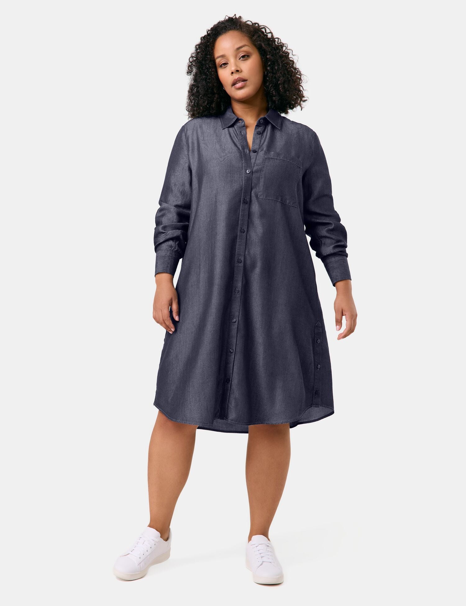 Samoon Freizeitkleider dunkelblau