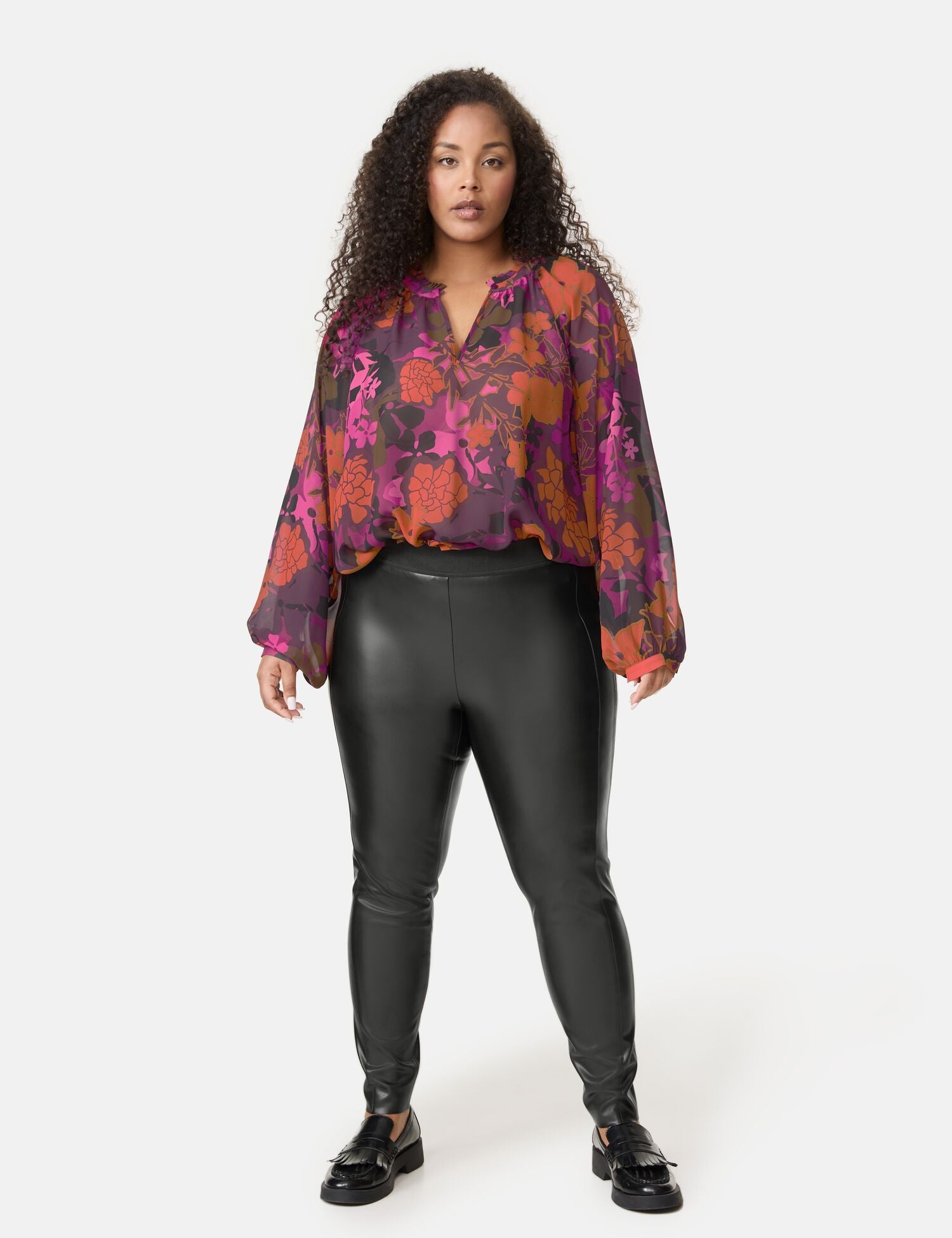 Samoon Hosen schwarz