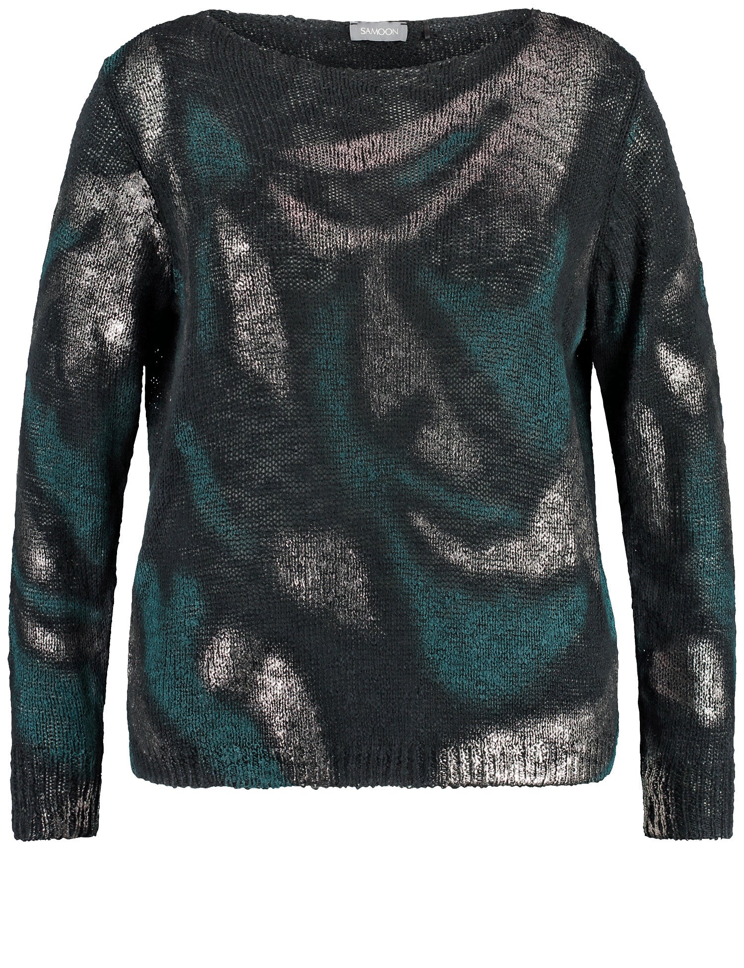 Samoon Pullover schwarz
