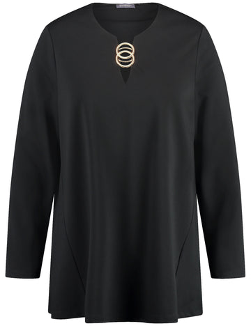 Shirt mit Schmuckelement