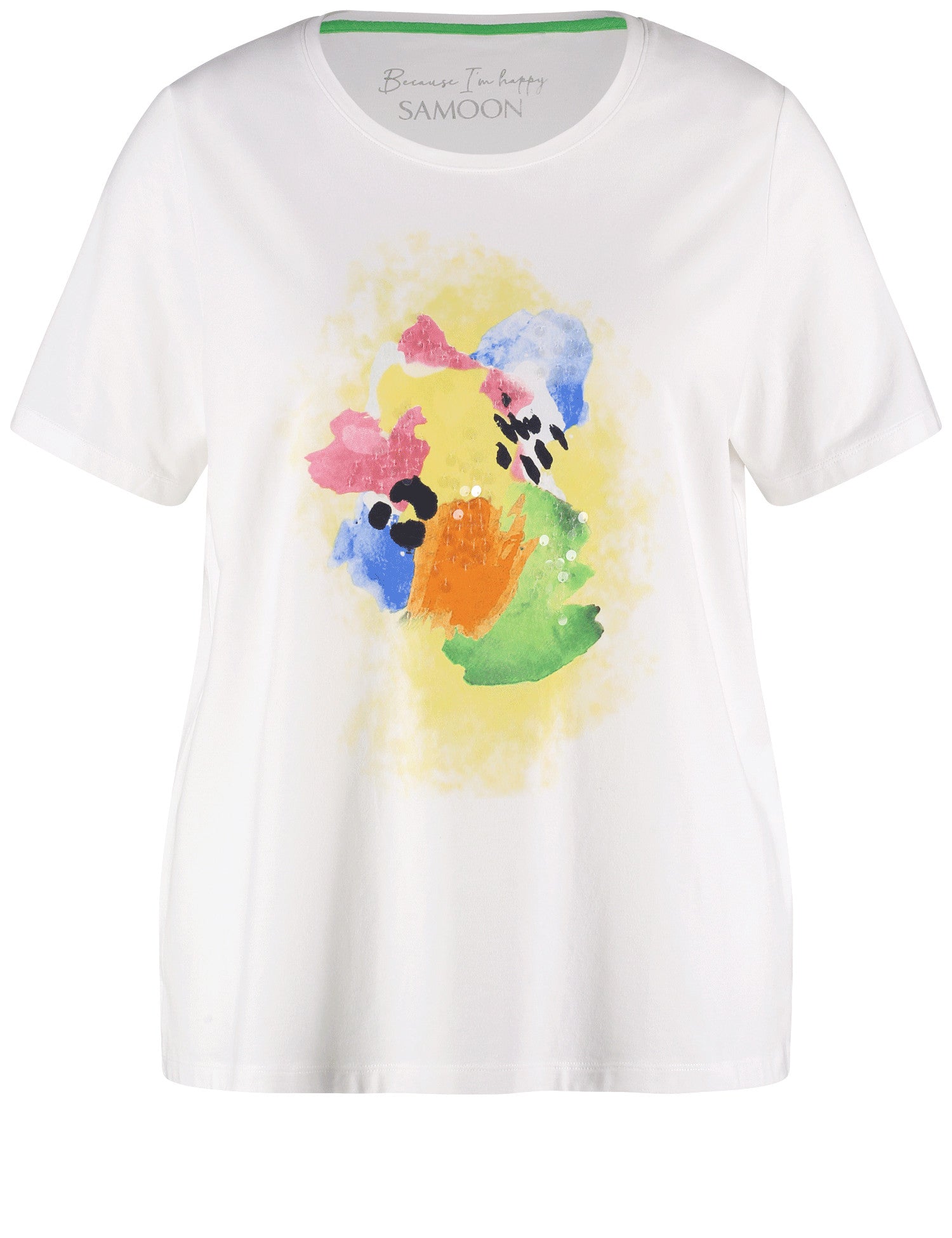 Samoon T-Shirts weiß