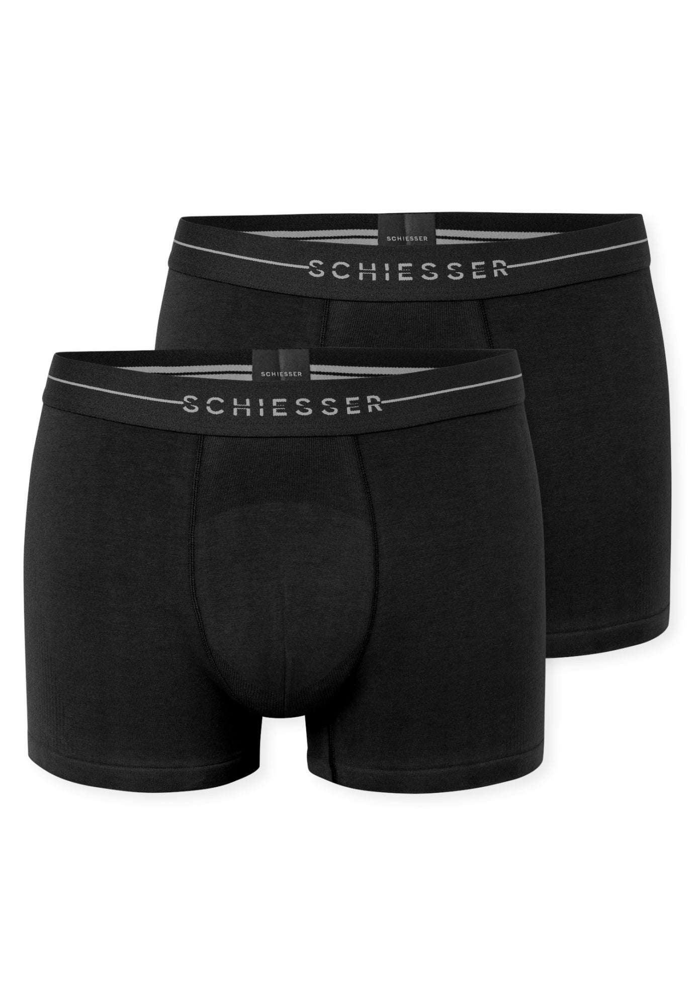Schiesser Unterhosen schwarz