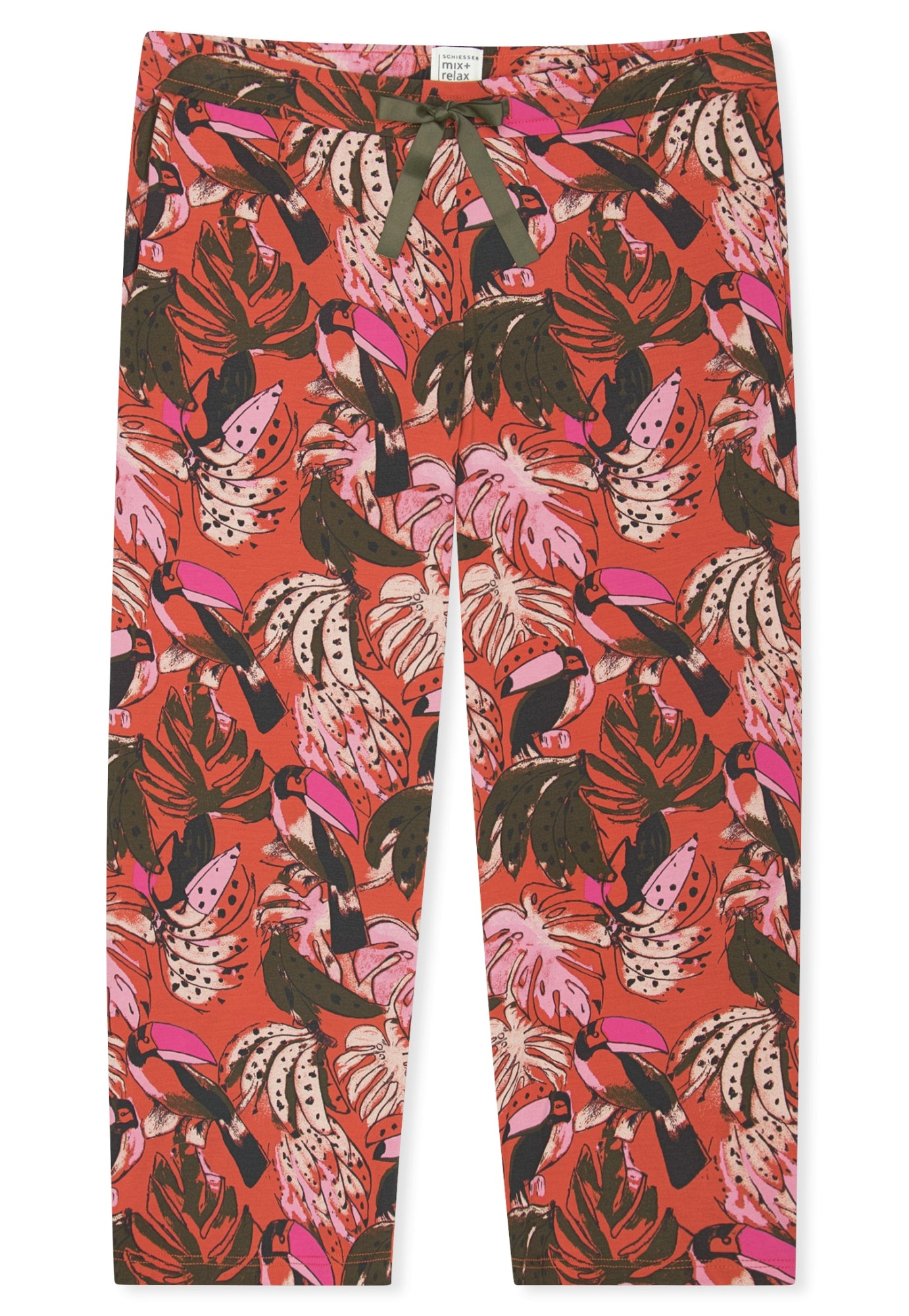 Schiesser Pyjamashorts orange