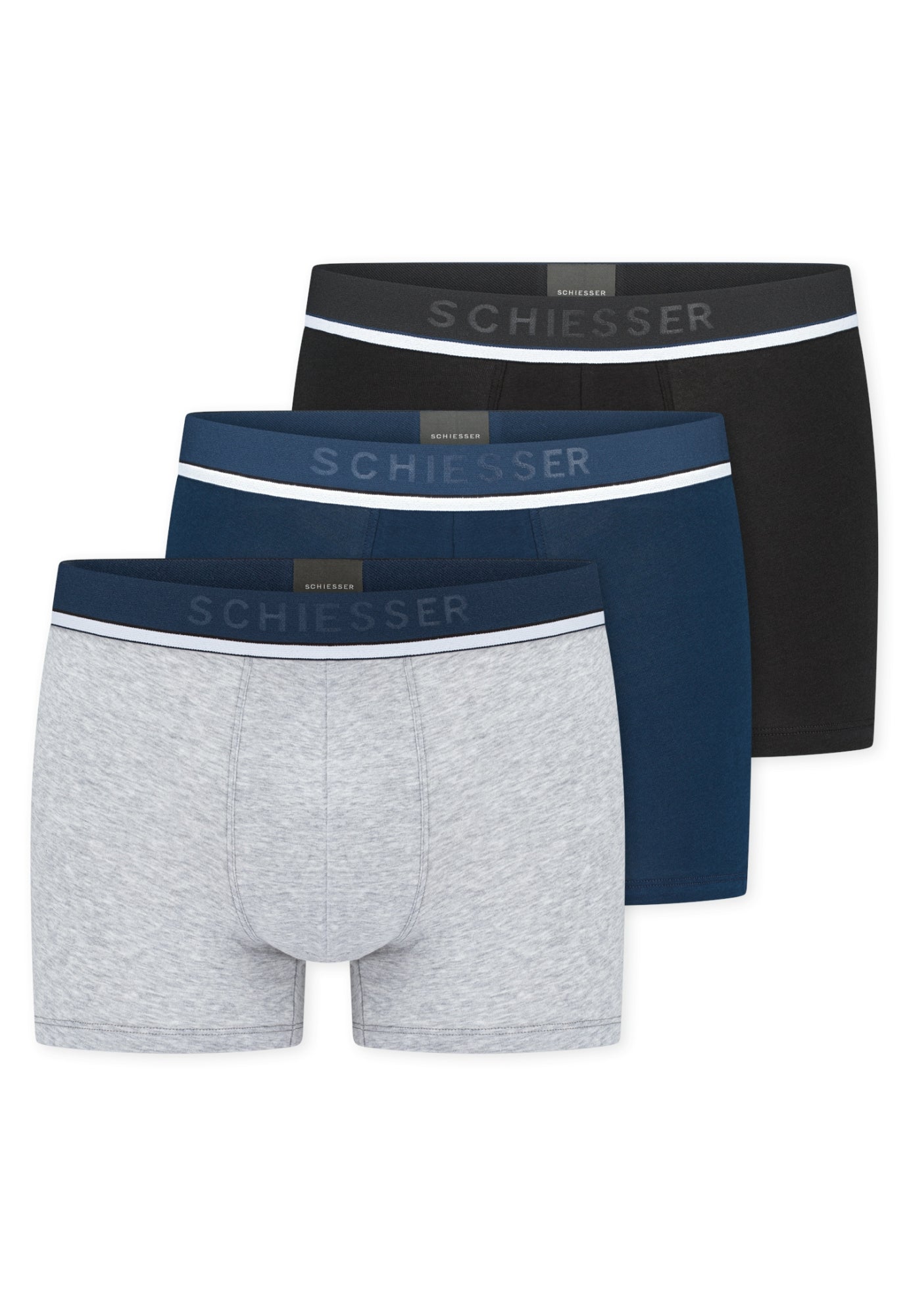 Schiesser Unterhosen  grau