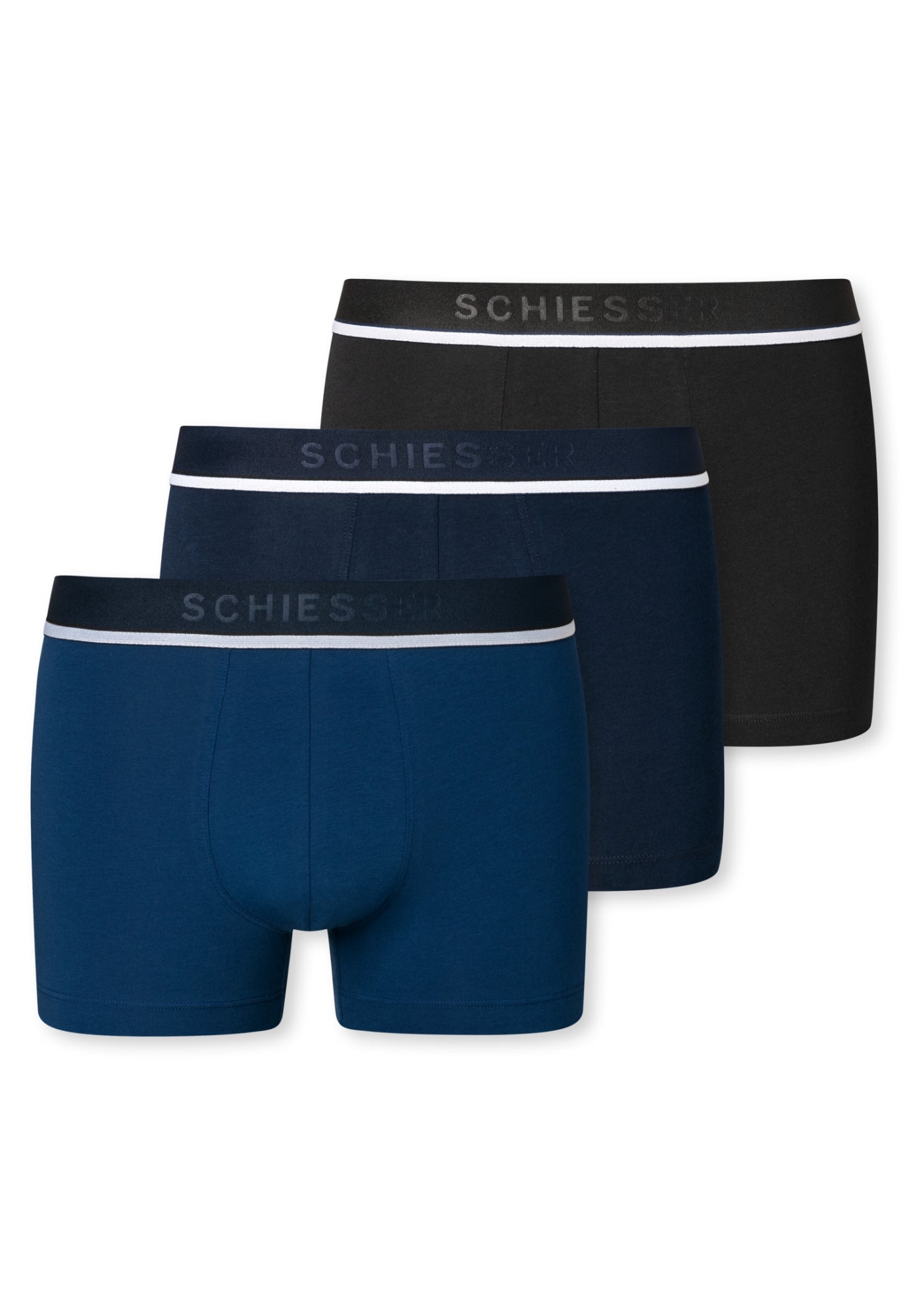 Schiesser Unterhosen blau