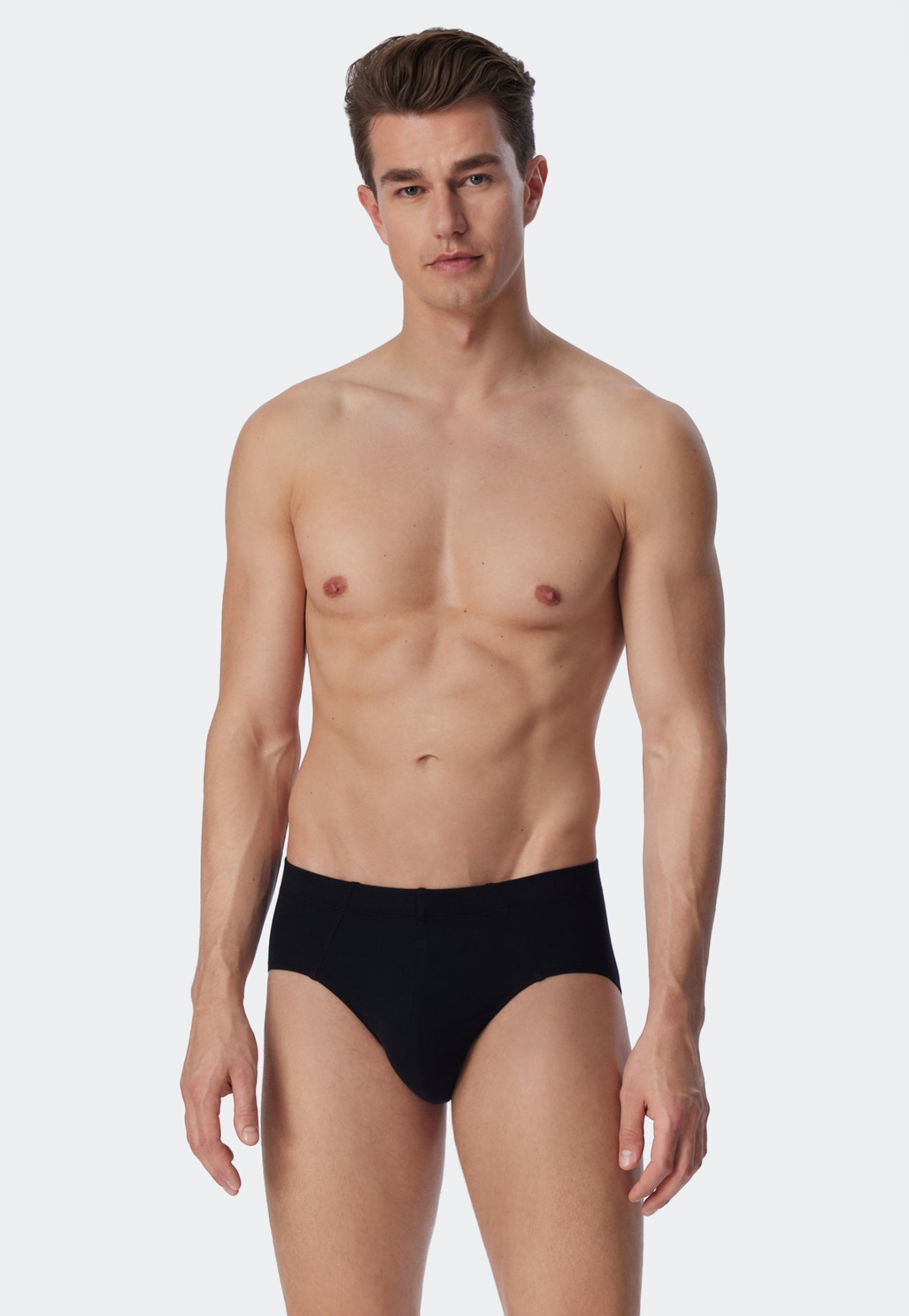 Schiesser Unterhosen schwarz