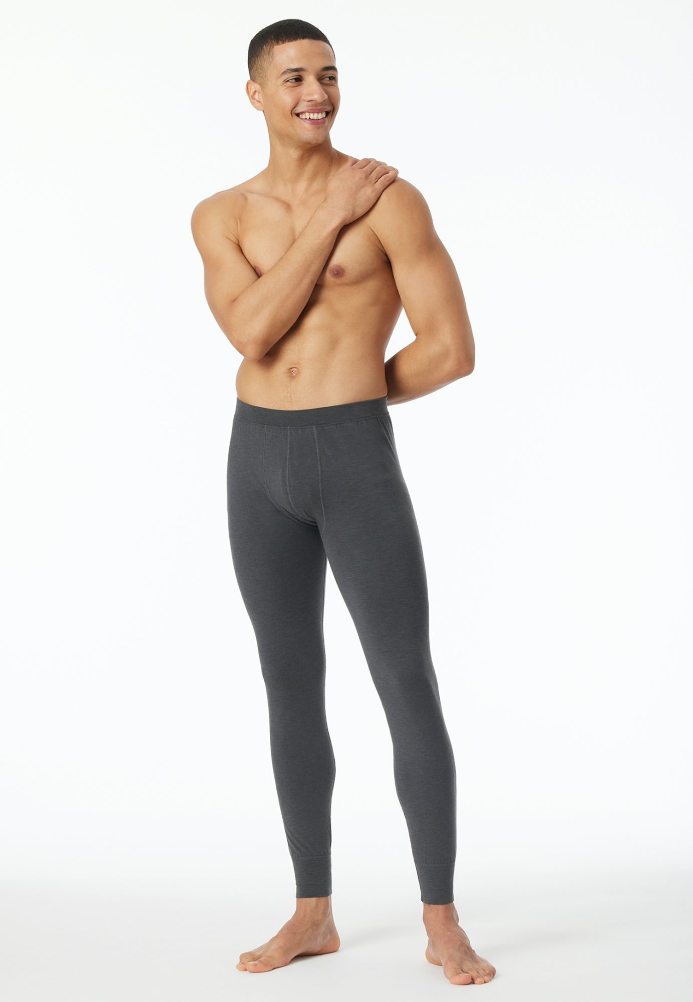 Schiesser Unterhosen dunkelgrau