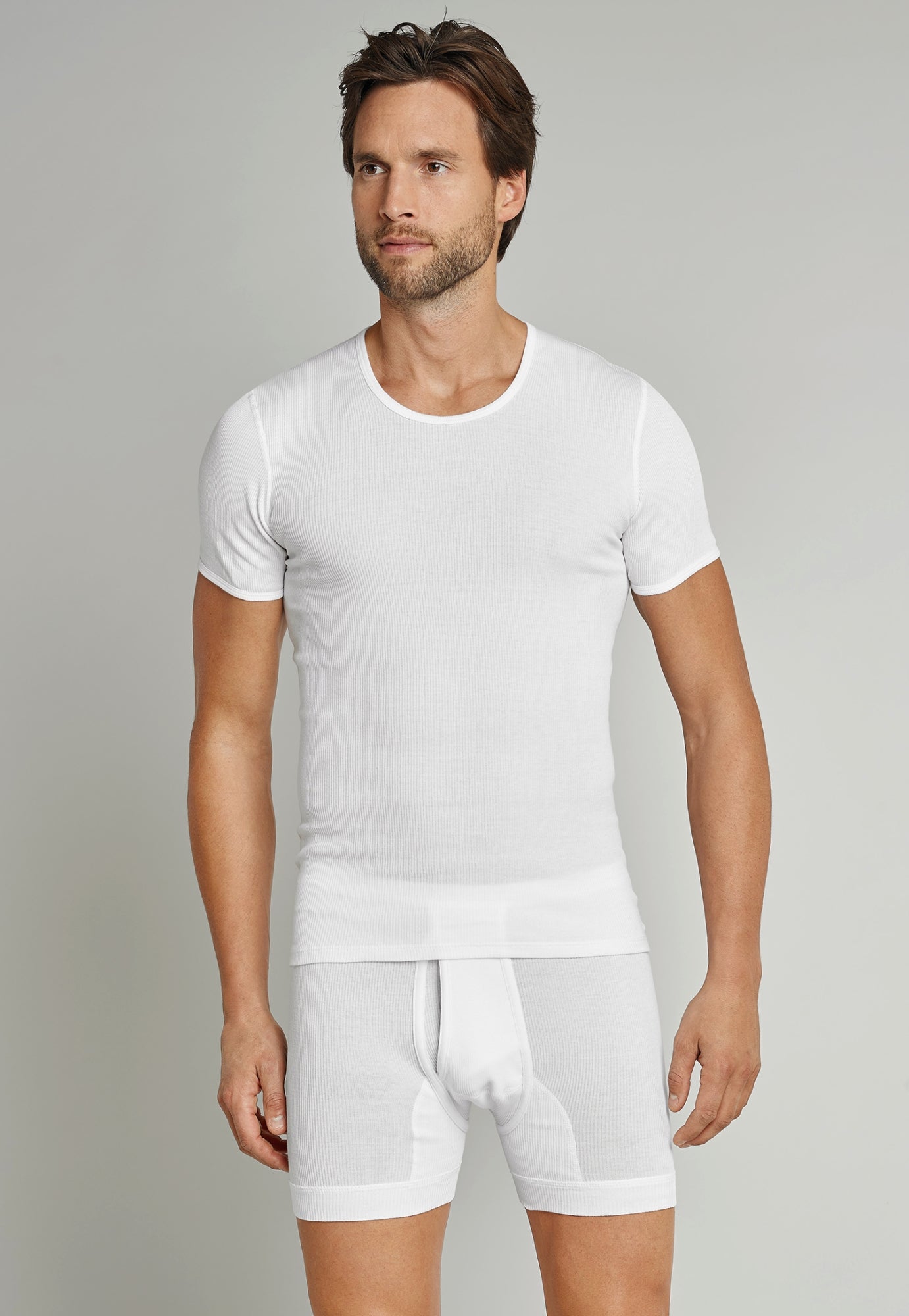 Schiesser Unterhemden weiß