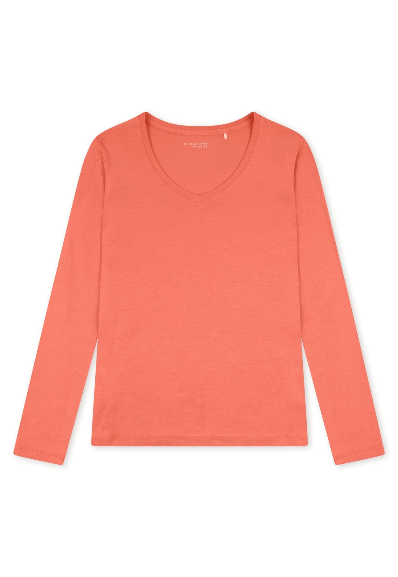 Schiesser Pyjamashirts koralle