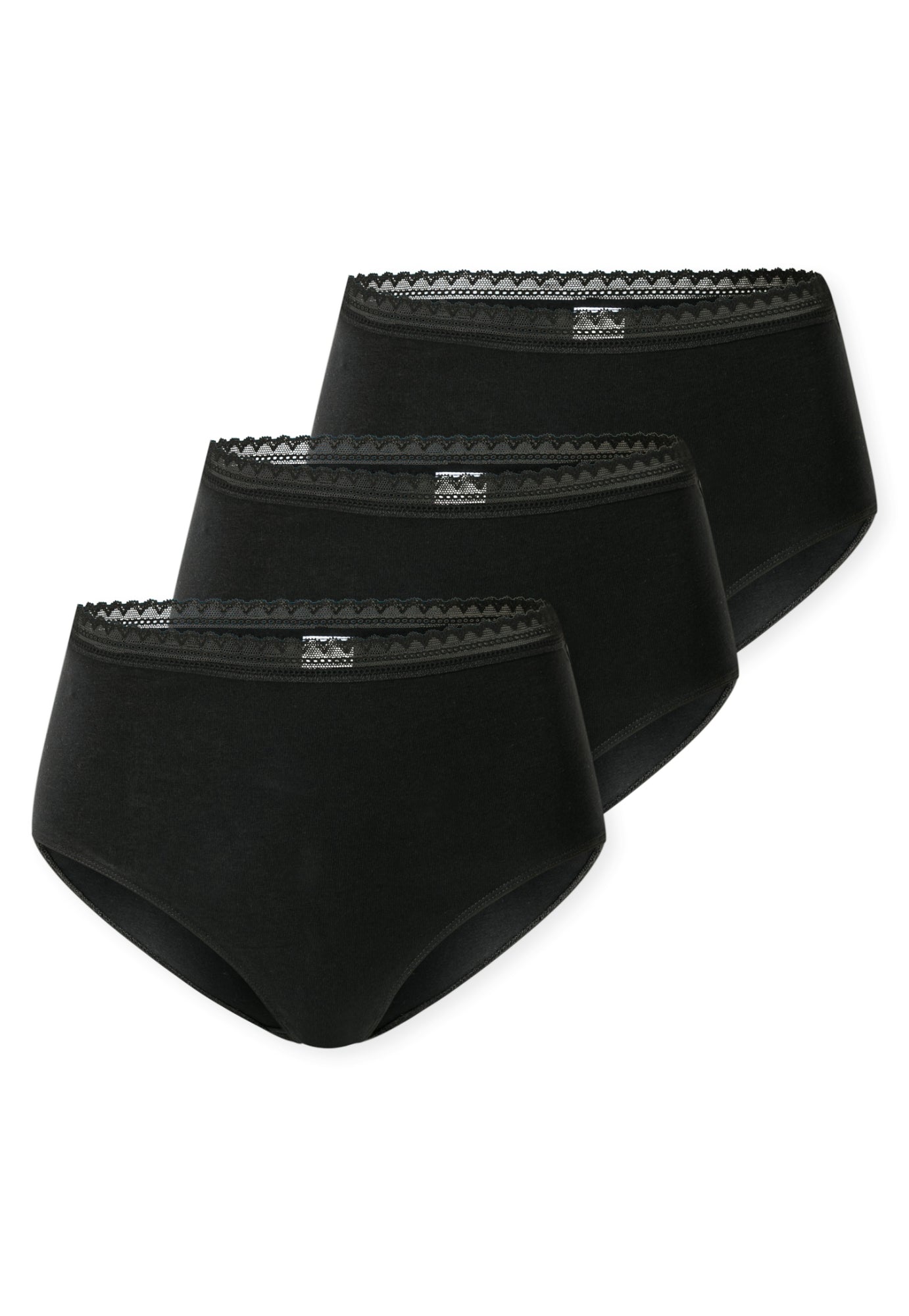 Schiesser Slips schwarz