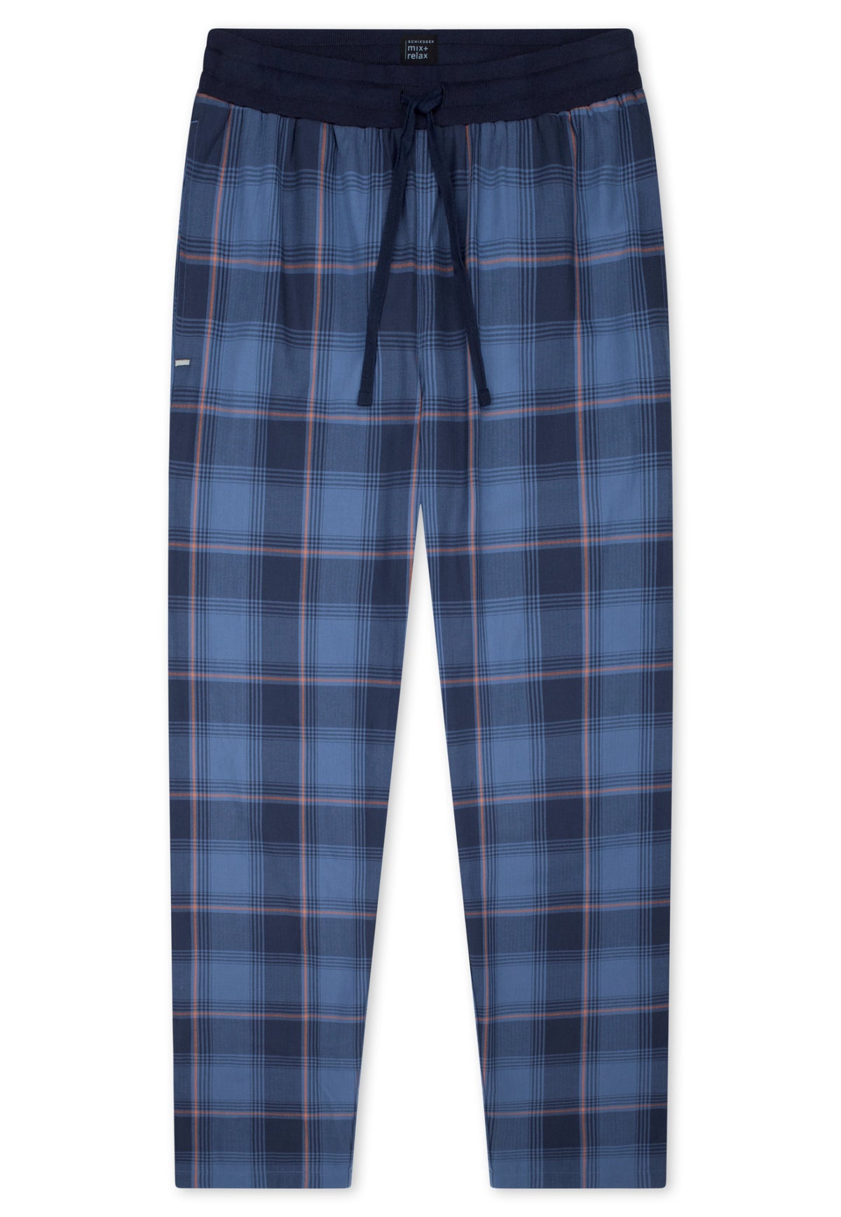 Schiesser Pyjamashorts blau
