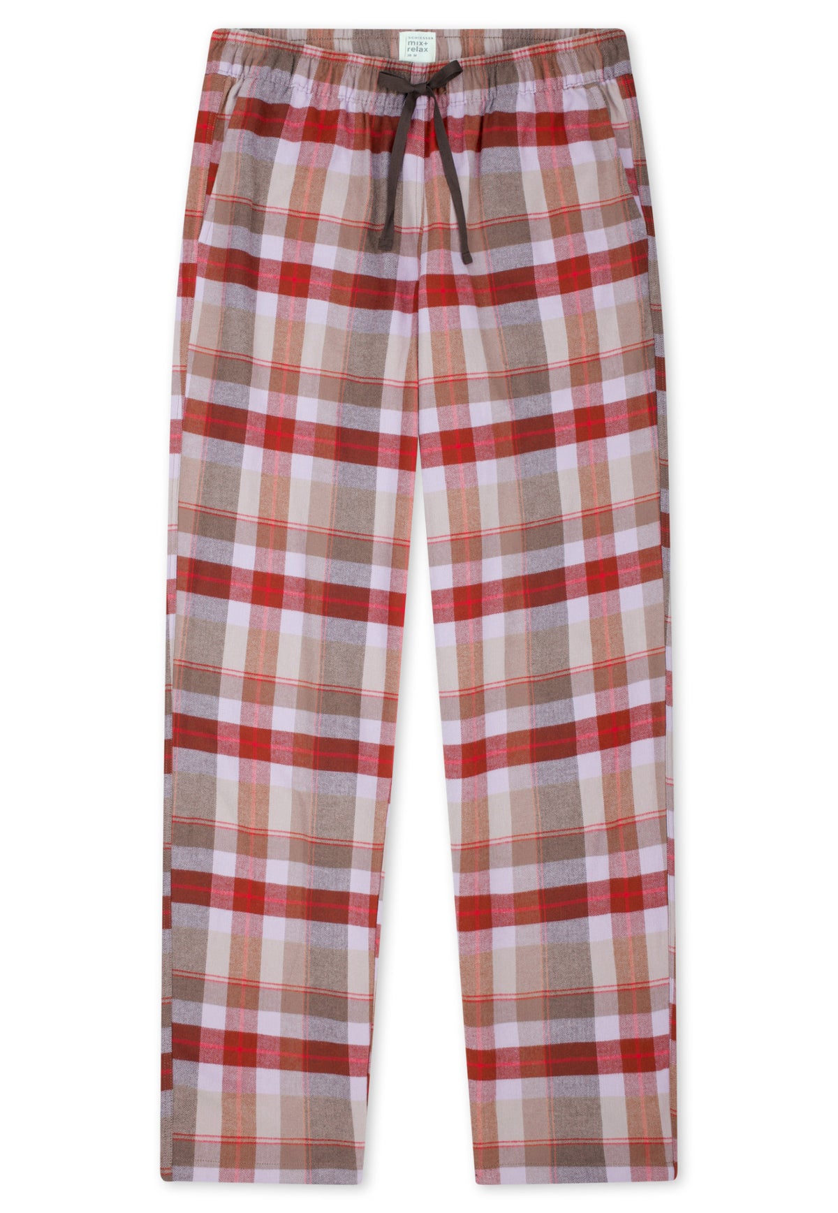 Schiesser Pyjamashorts rot