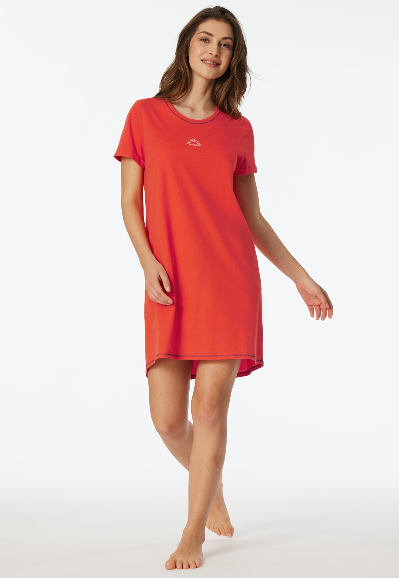 Schiesser Nachthemden  rot