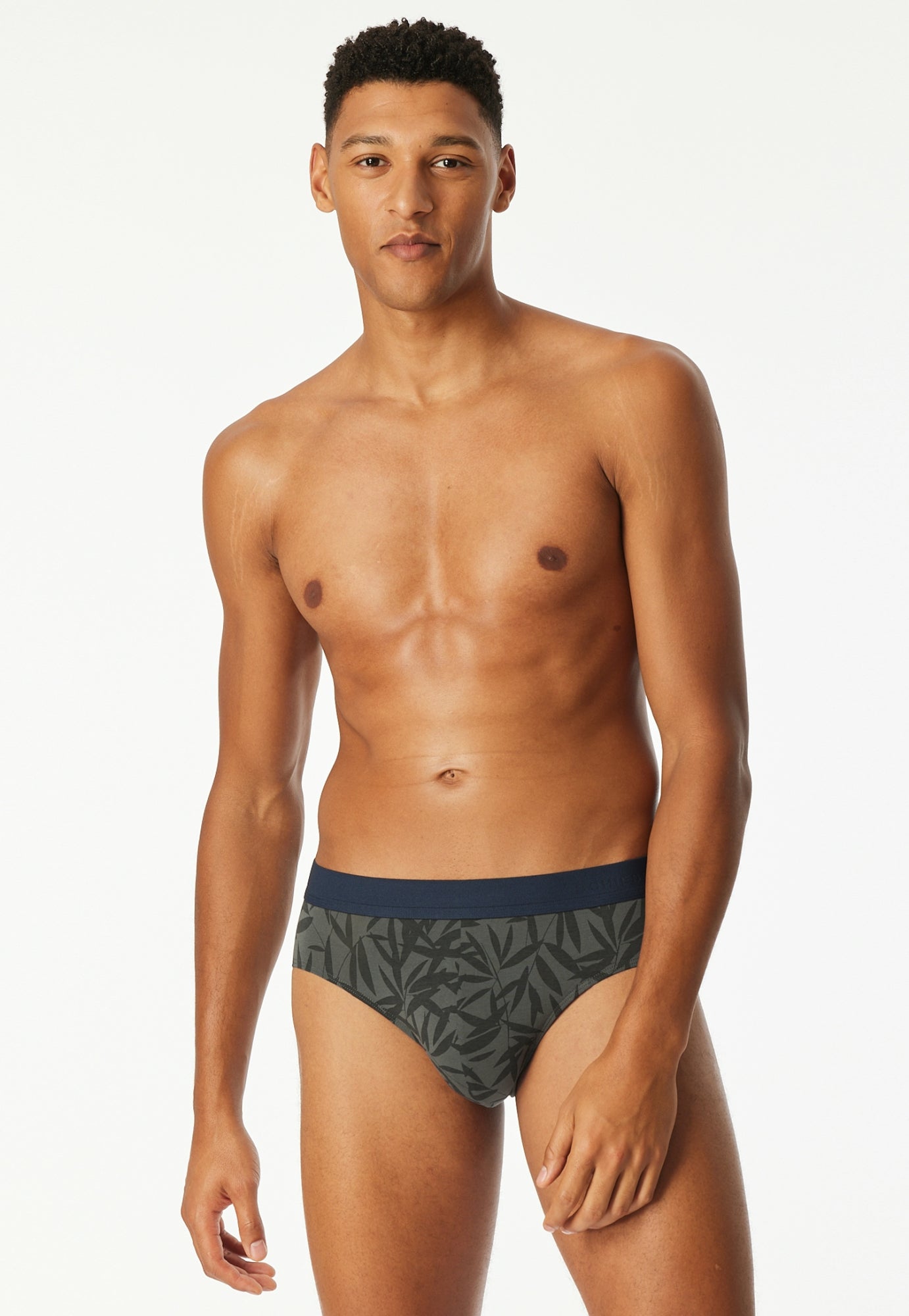 Schiesser Unterhosen  dunkelgrün