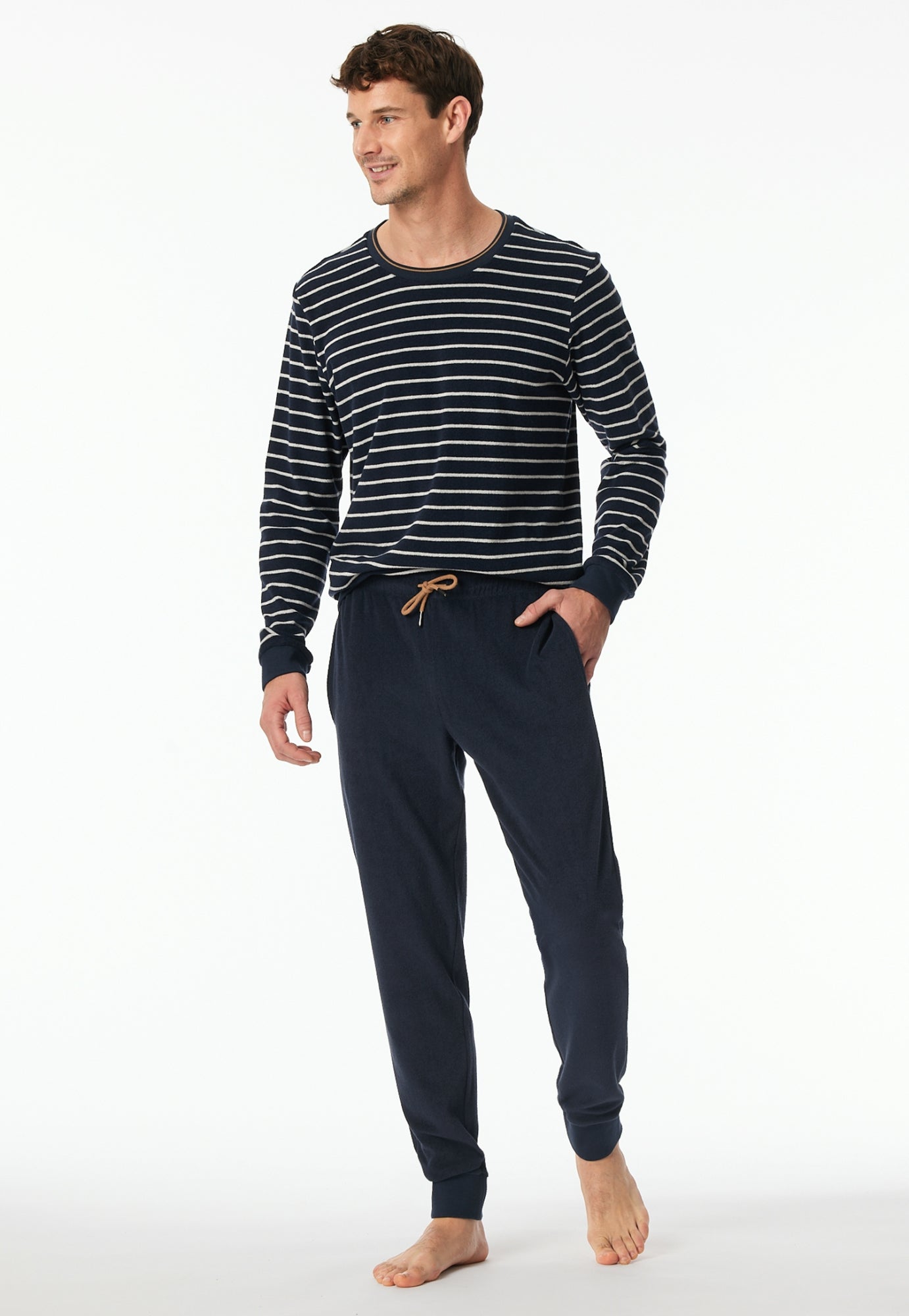 Schiesser Nachtwäsche  dunkelblau