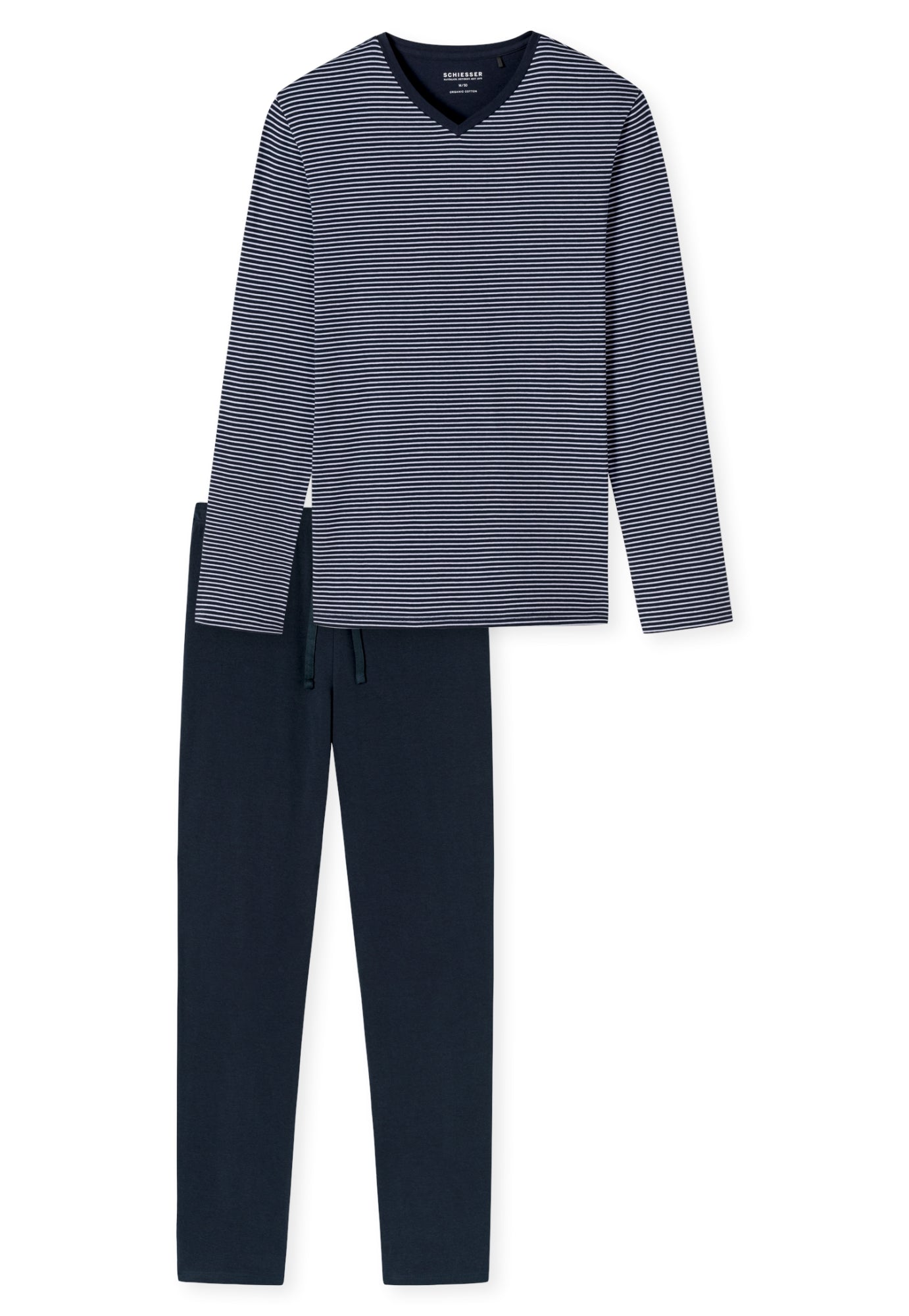 Schiesser Pyjamas dunkelblau