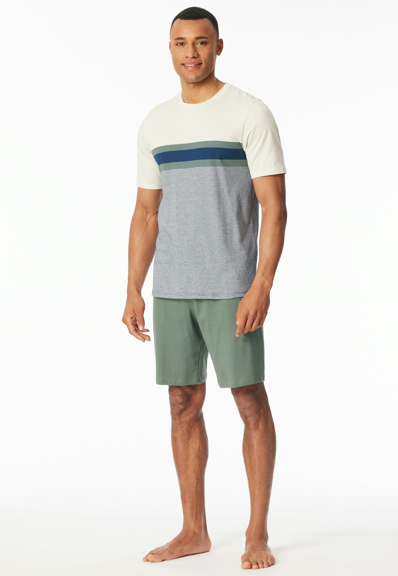 Schiesser Schlafanzüge  khaki