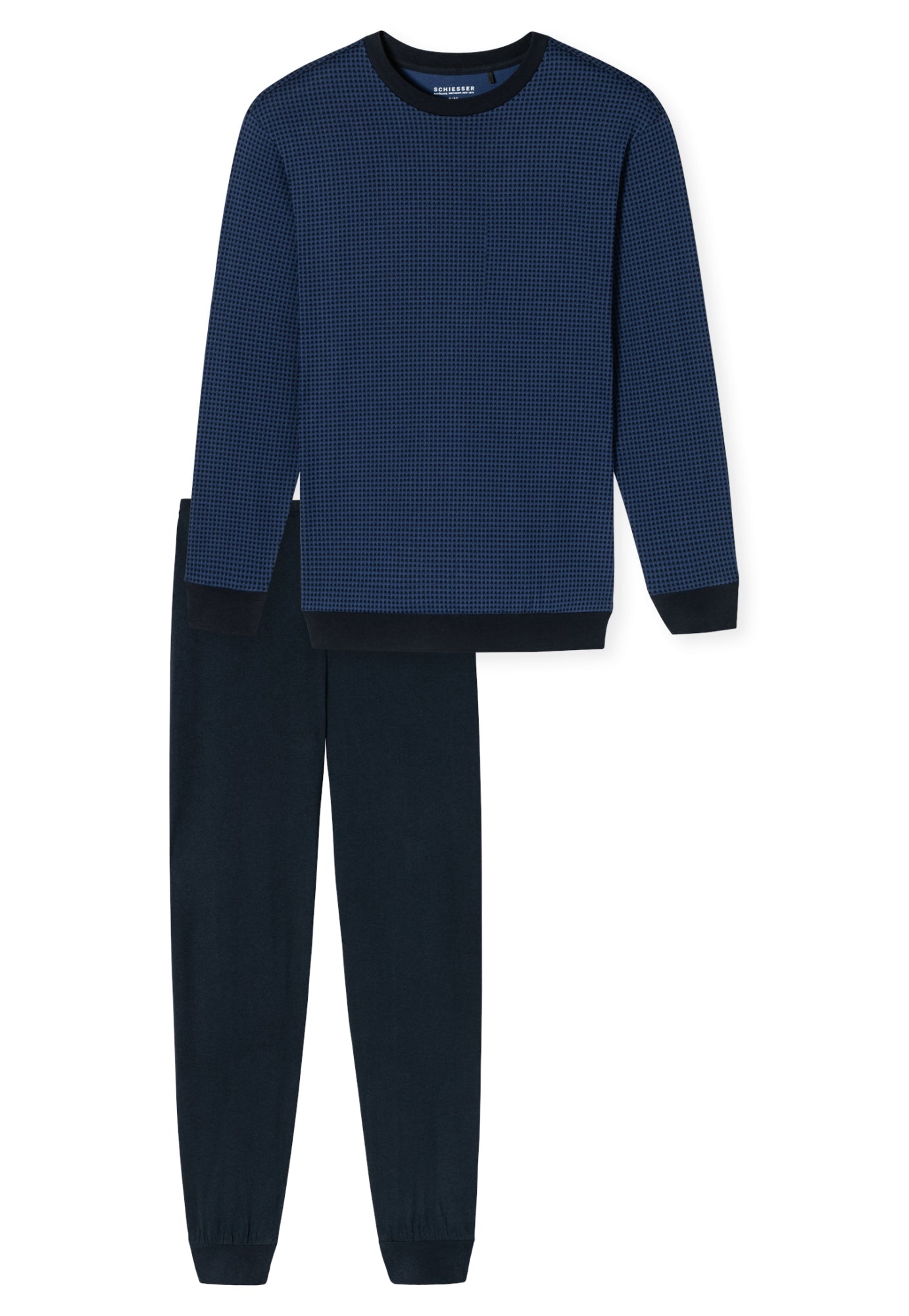 Schiesser Pyjamas dunkelblau