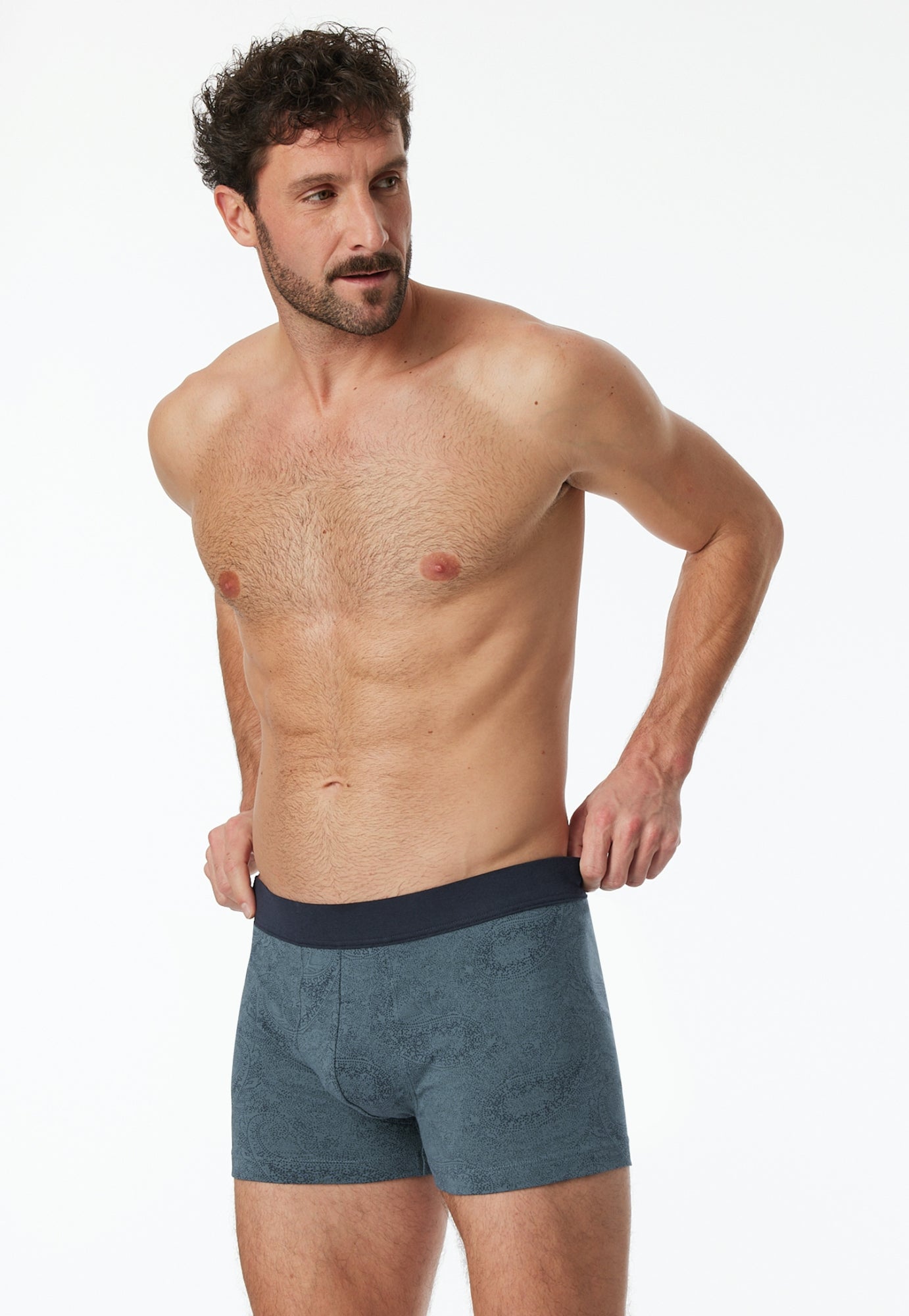 Schiesser Unterhosen blau