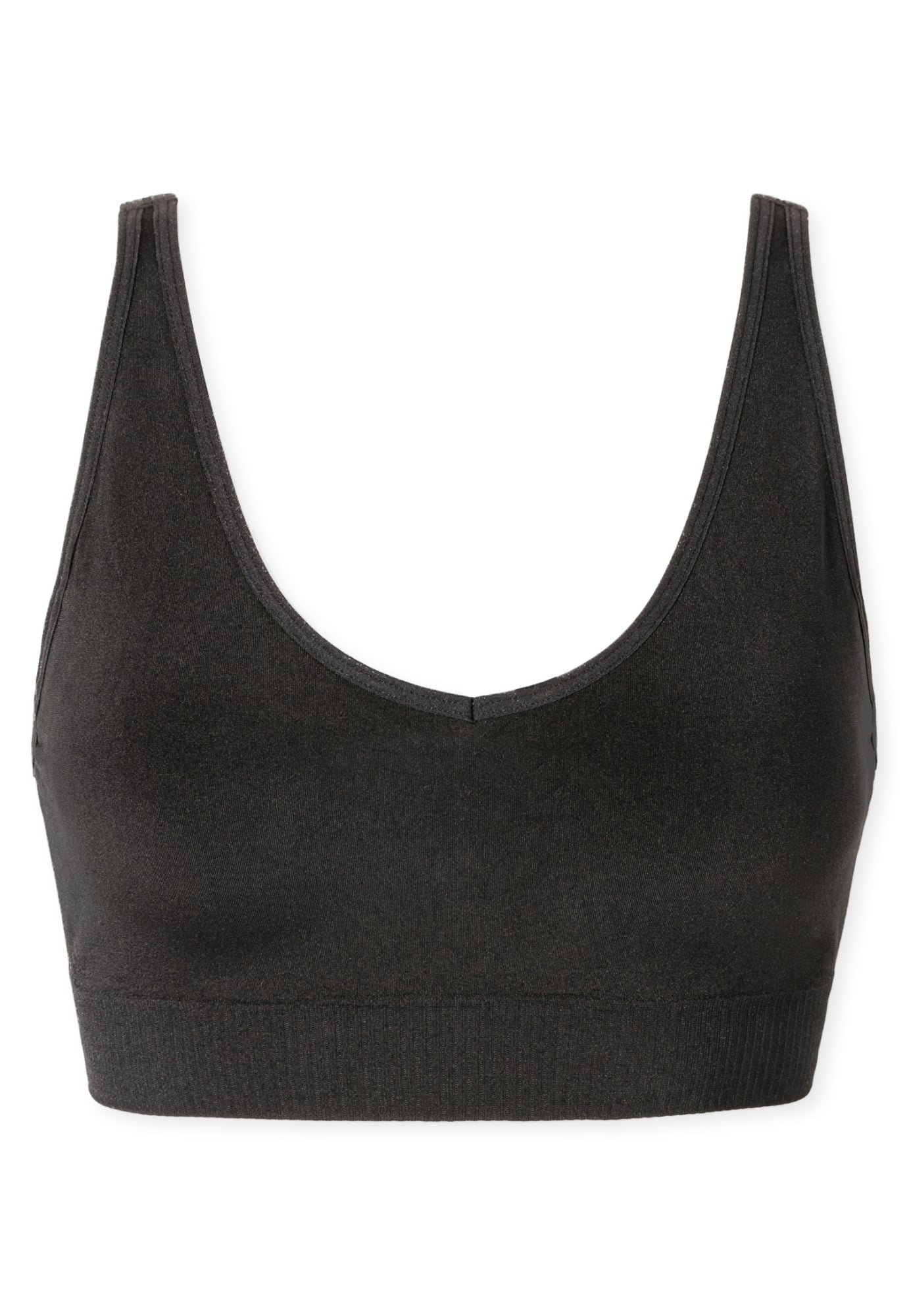 Schiesser Push-up-BHs schwarz