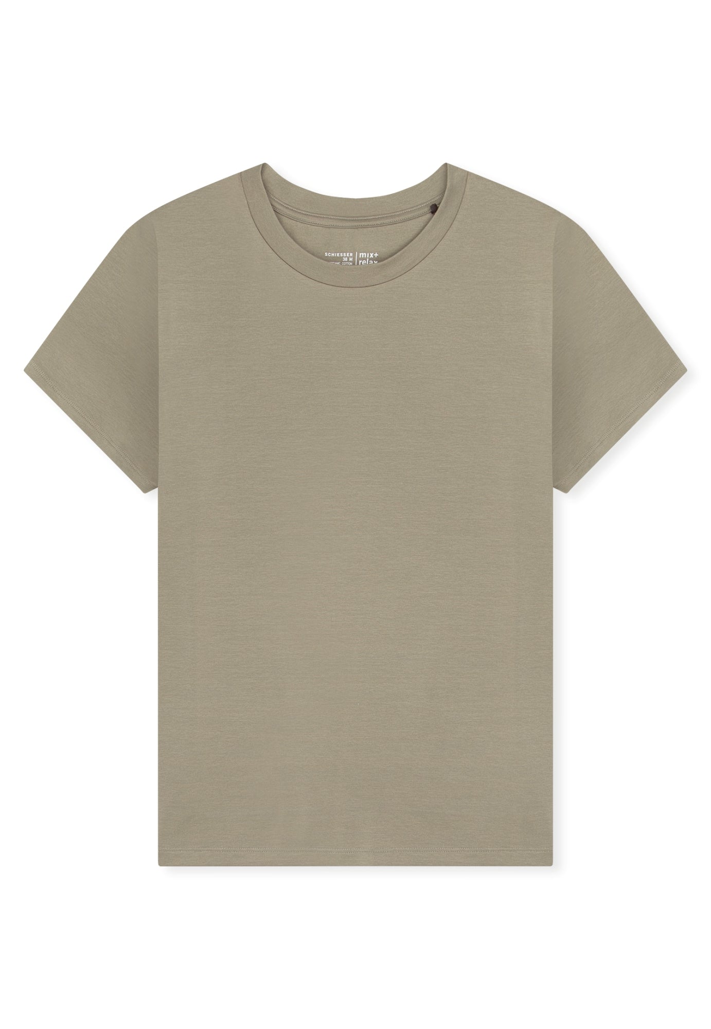 Schiesser Pyjamashirts grün