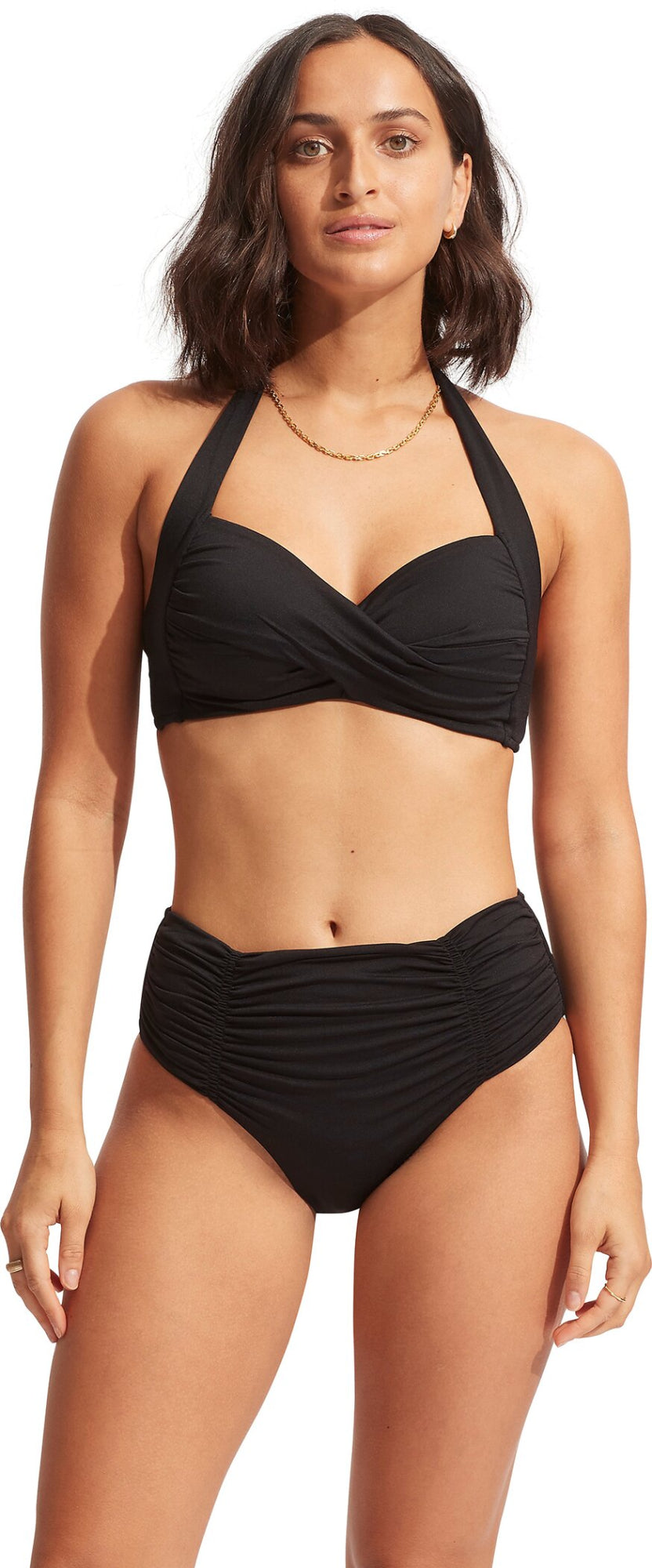 Seafolly Bikinis schwarz