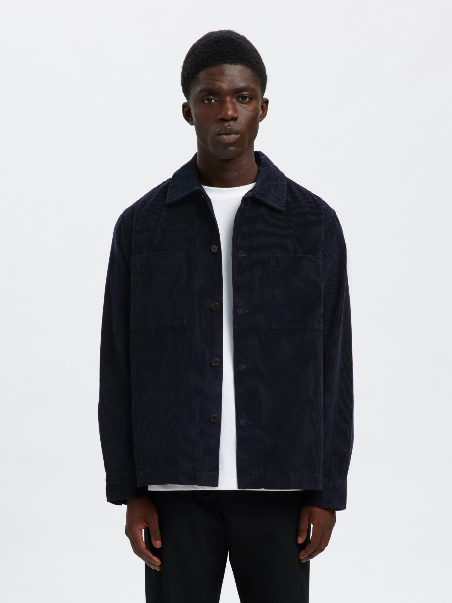 Selected Leichte Jacken dunkelblau