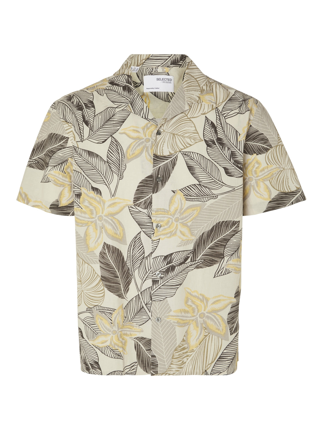 Selected Hemden oliv