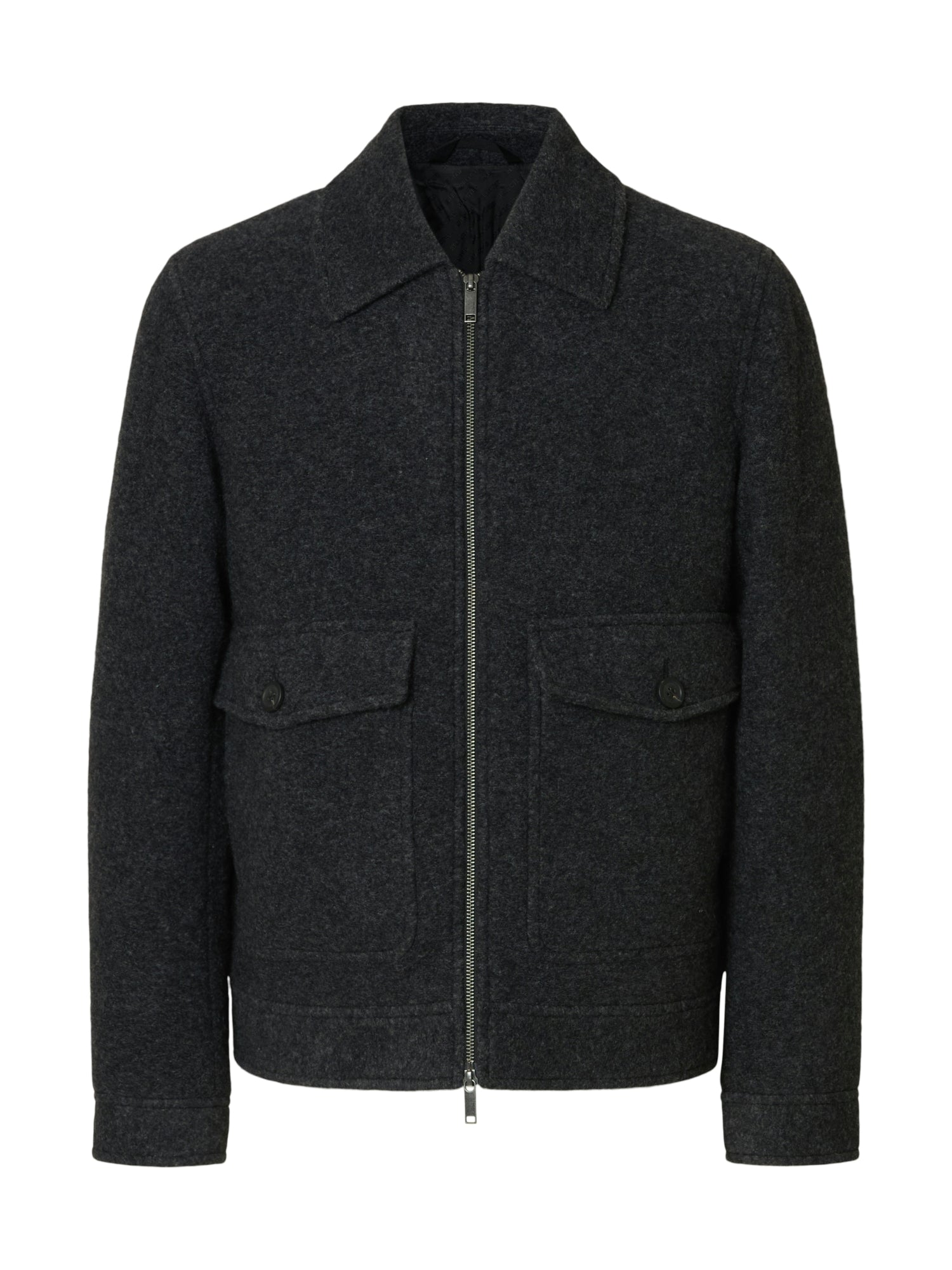 Selected Jacken & Mäntel grau