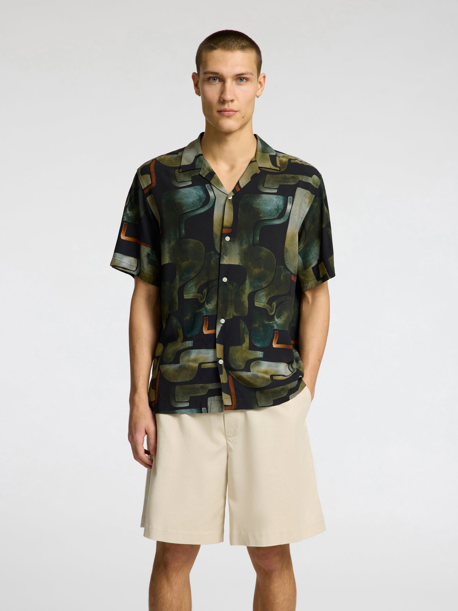 Selected Hemden  schwarz