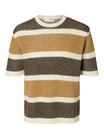 Selected T-Shirts braun