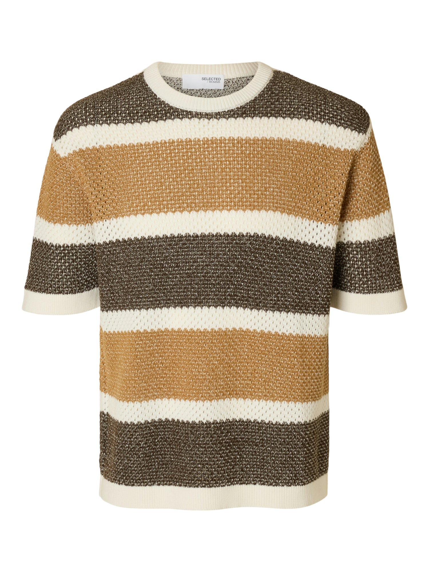 Selected T-Shirts braun