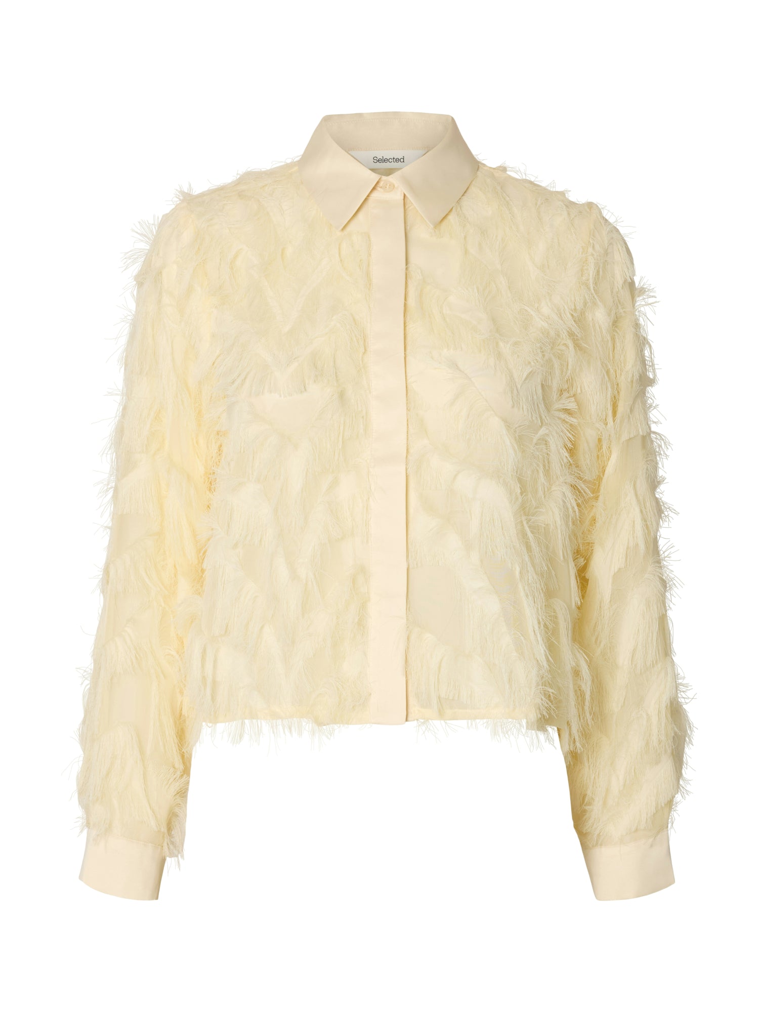 Selected femme Blusen creme