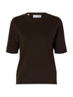 Selected femme T-Shirts braun