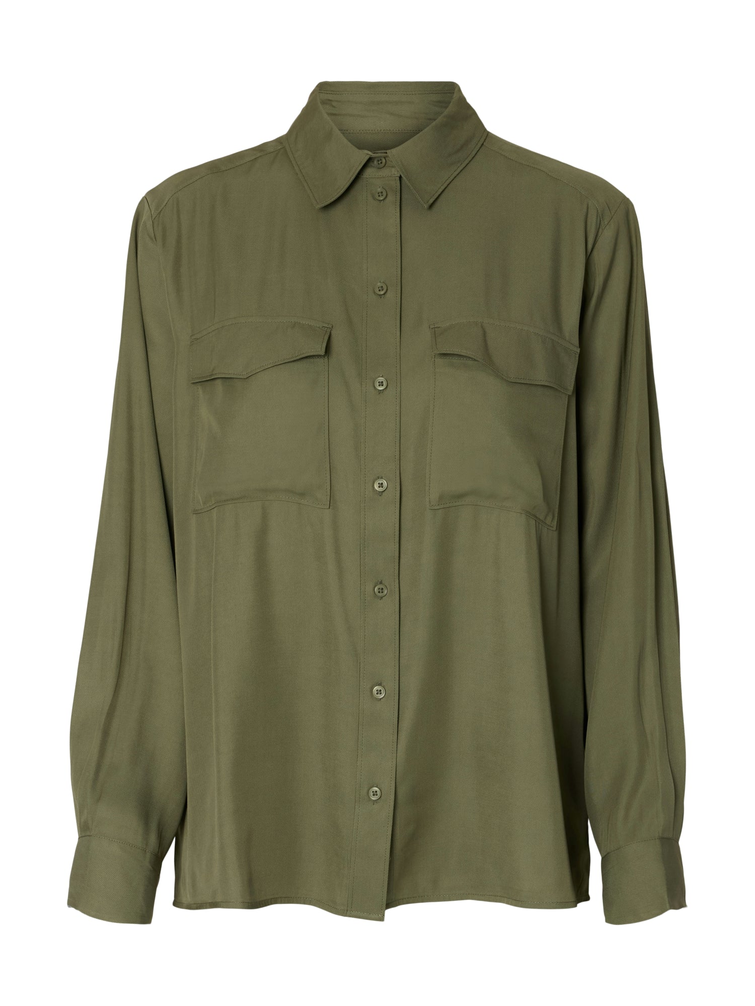 Selected femme Blusen grün